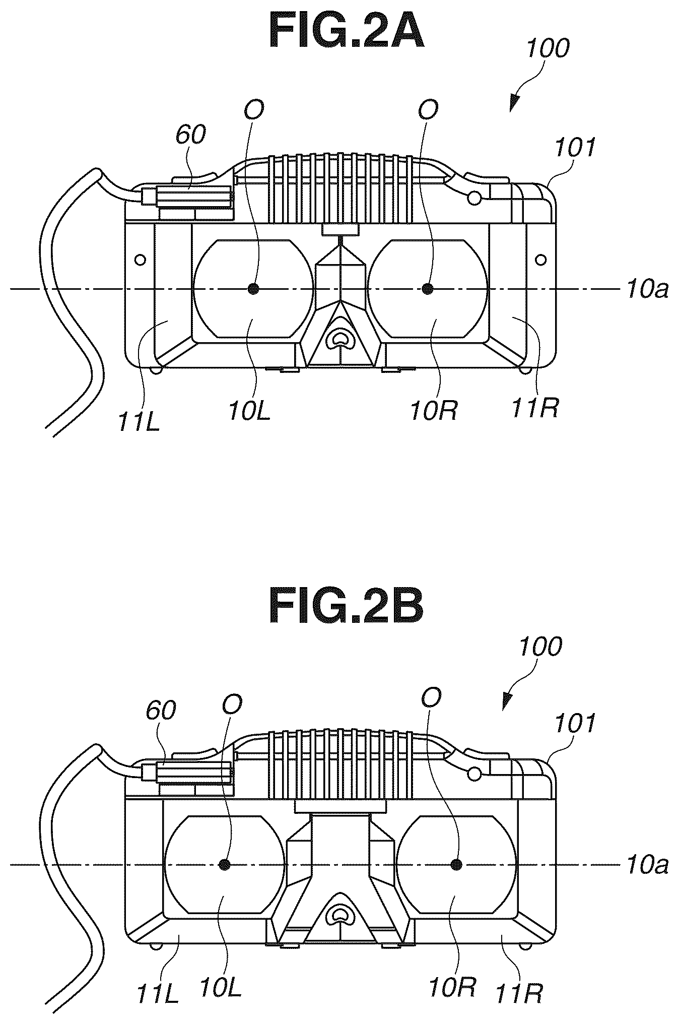 Patent US12321194 Figure 2 – Head mounted display with flip-up display device