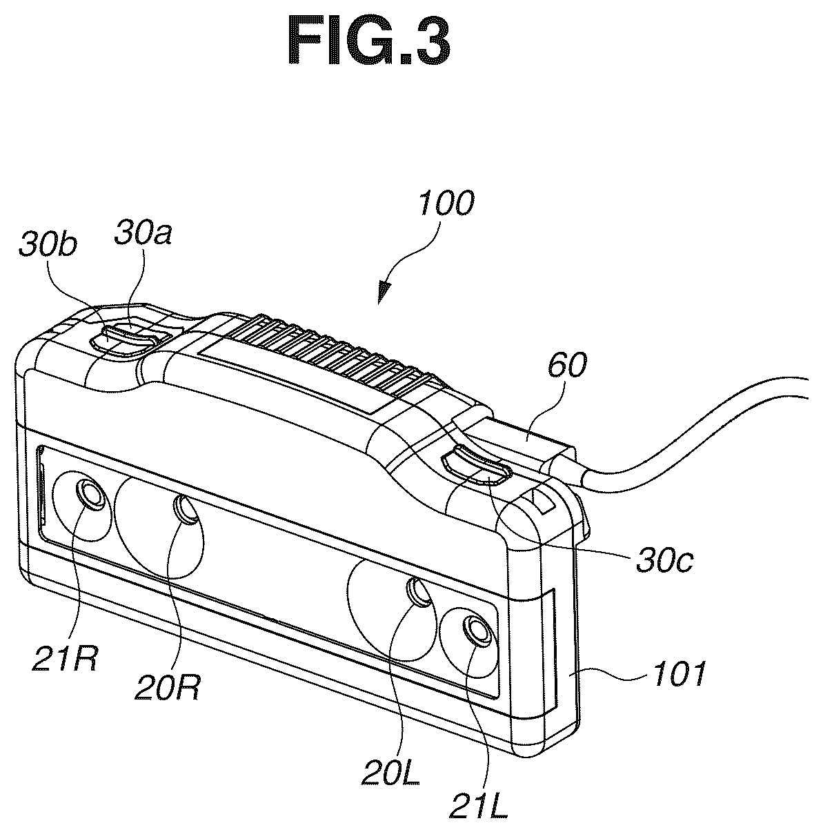 Patent US12321194 Figure 3 – Head mounted display with flip-up display device