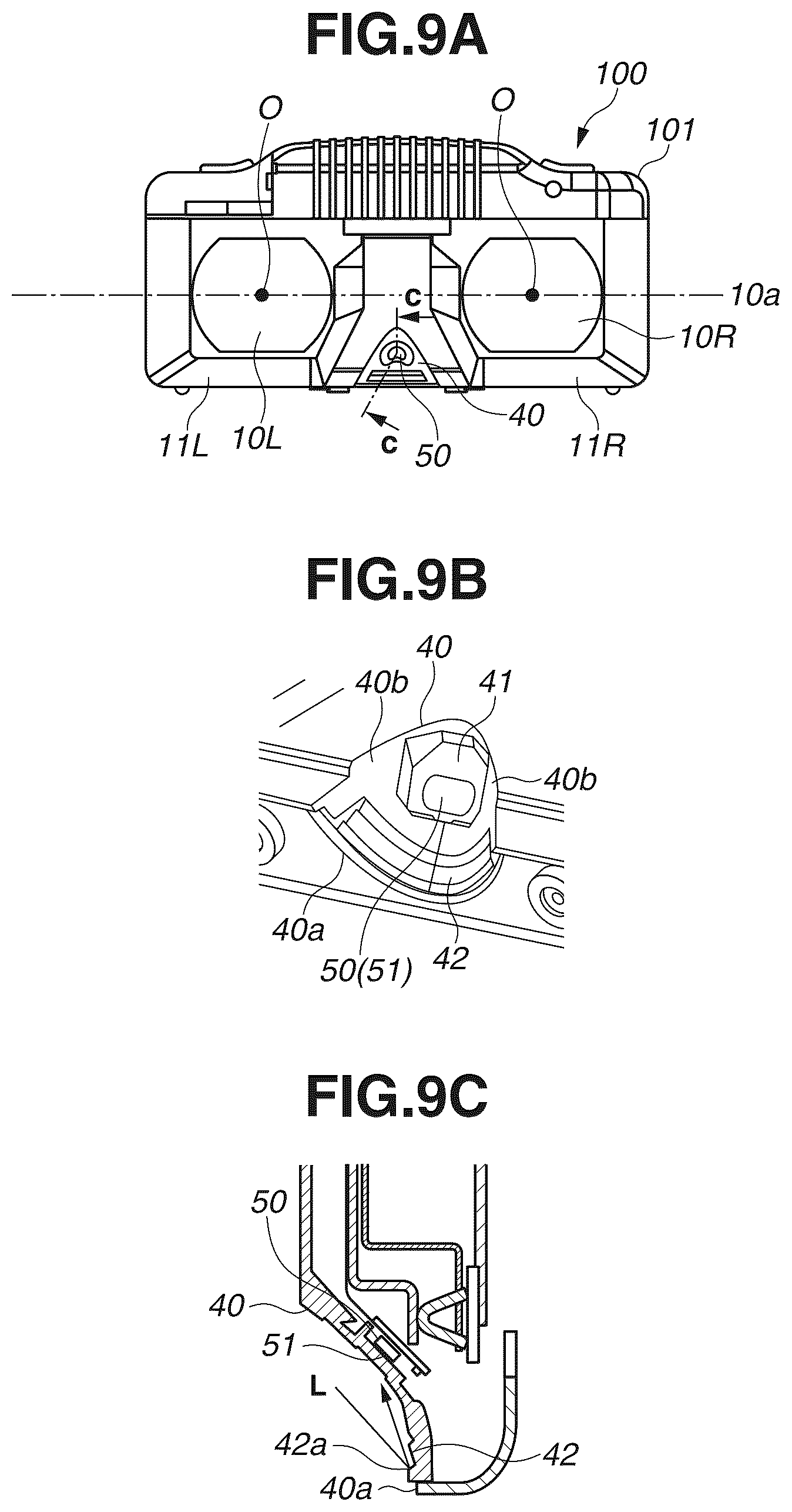 Patent US12321194 Figure 9 – Head mounted display with flip-up display device