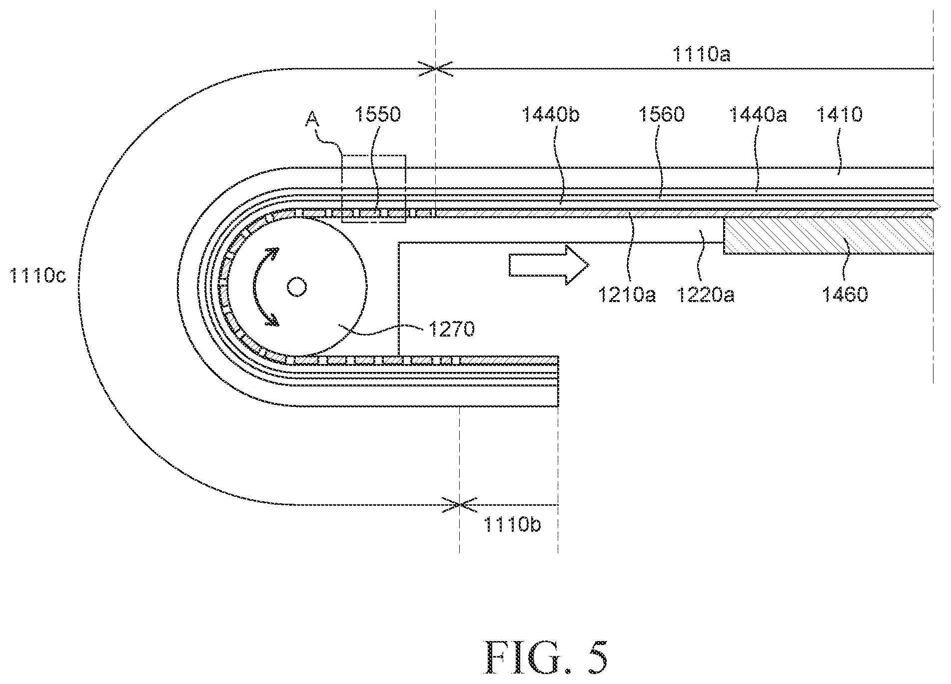 Patent US12321197 Figure 6 – Roll-slide display device