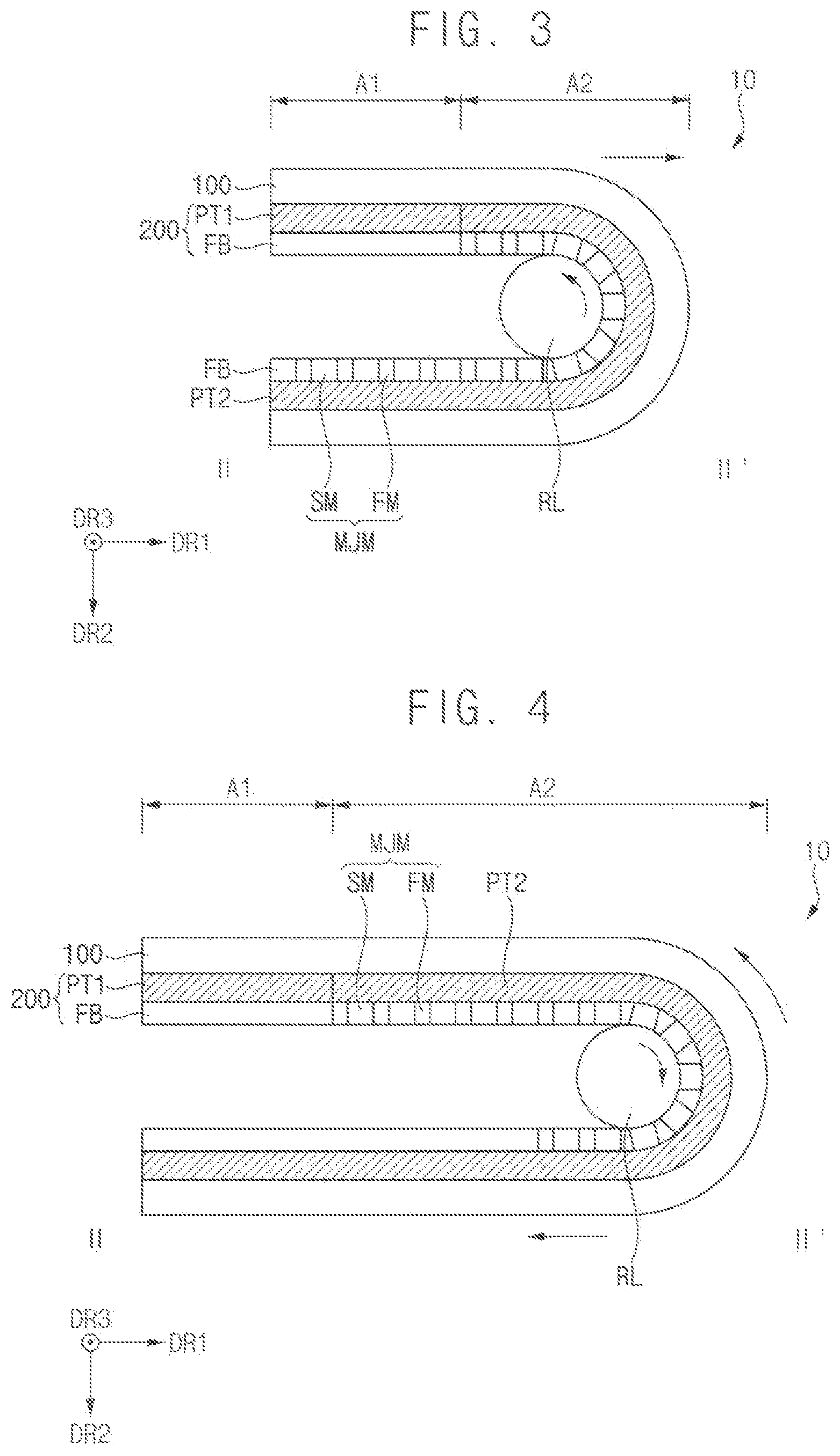 Patent US12321198 Figure 3 – Display device and method of manufacturing the same