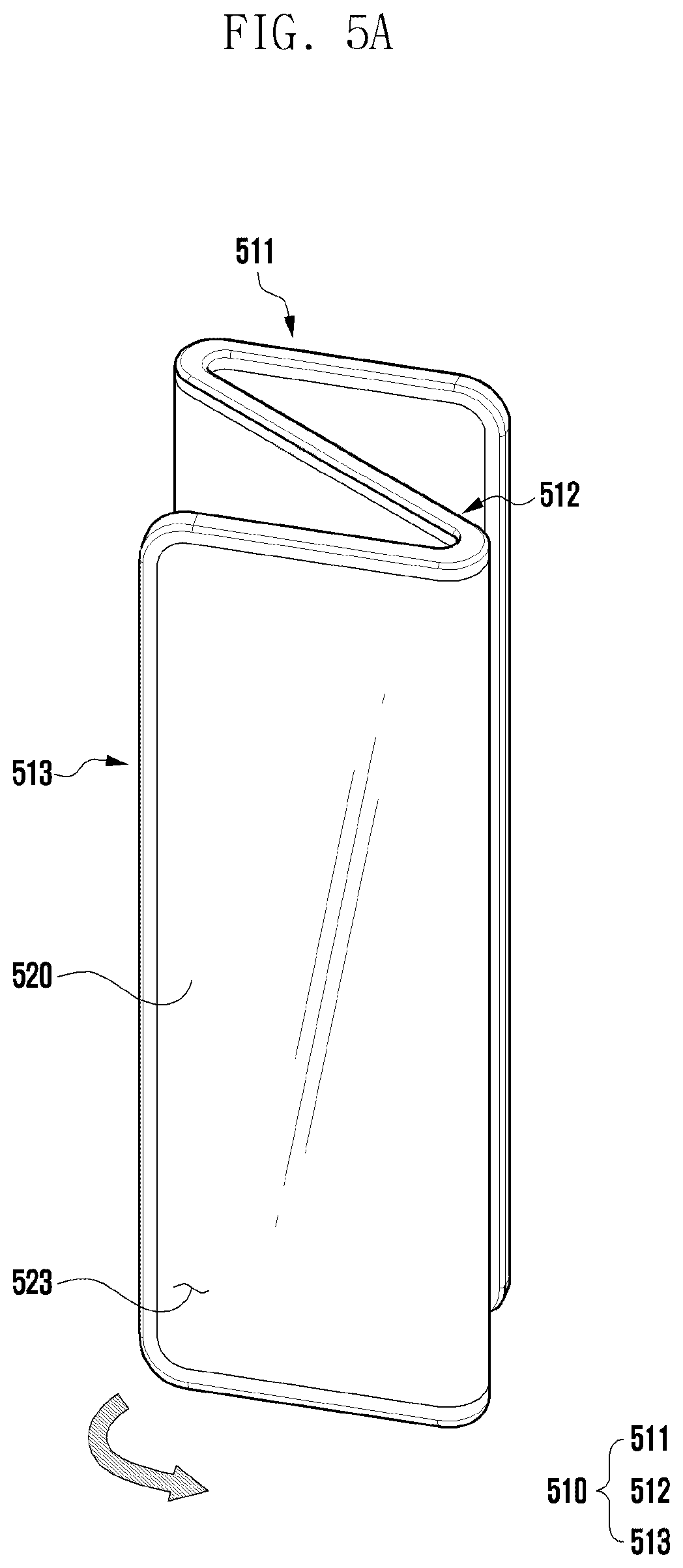Patent US12321199 Figure 7 – Use method according to folding state of display, and electronic apparatus using same