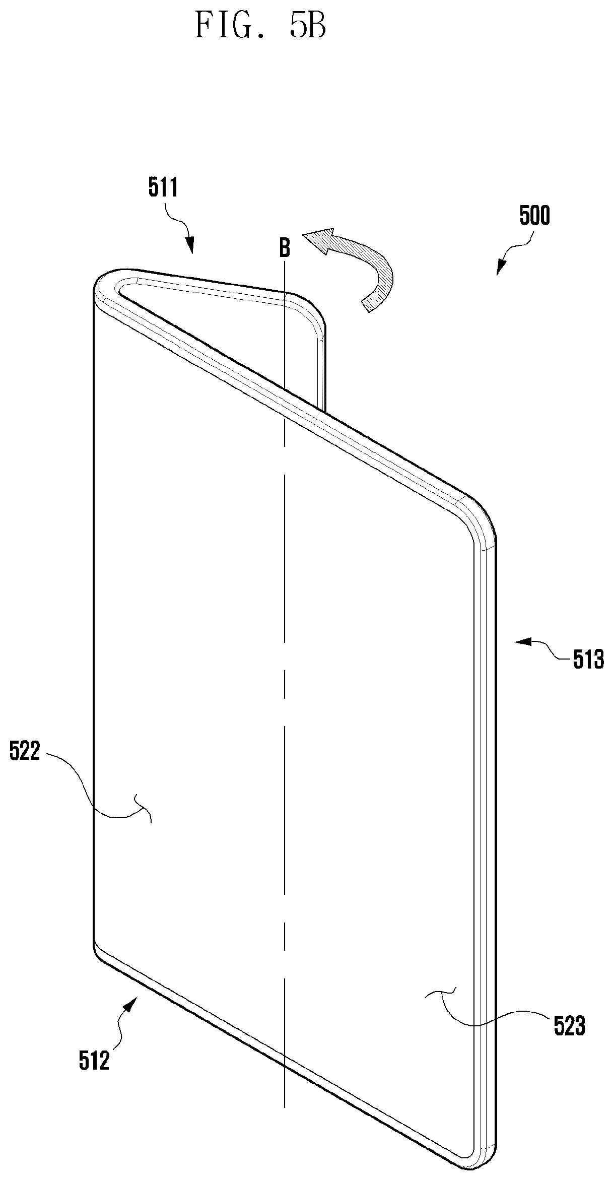 Patent US12321199 Figure 8 – Use method according to folding state of display, and electronic apparatus using same
