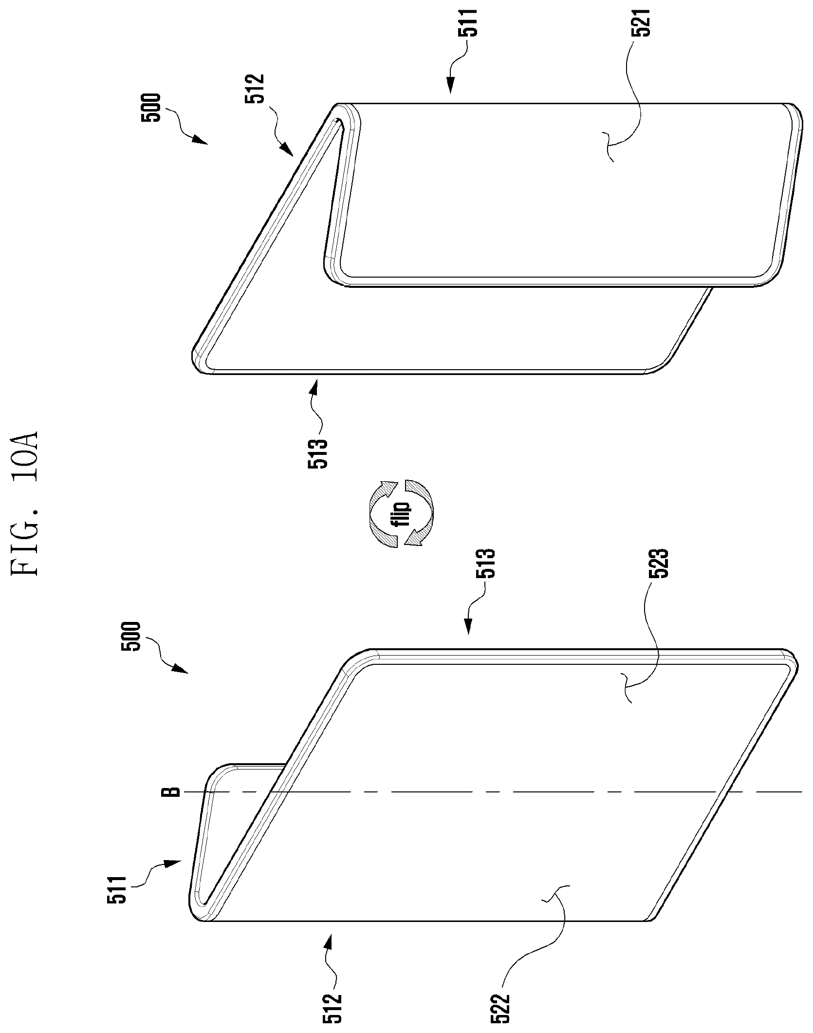 Patent US12321199 Figure 19 – Use method according to folding state of display, and electronic apparatus using same