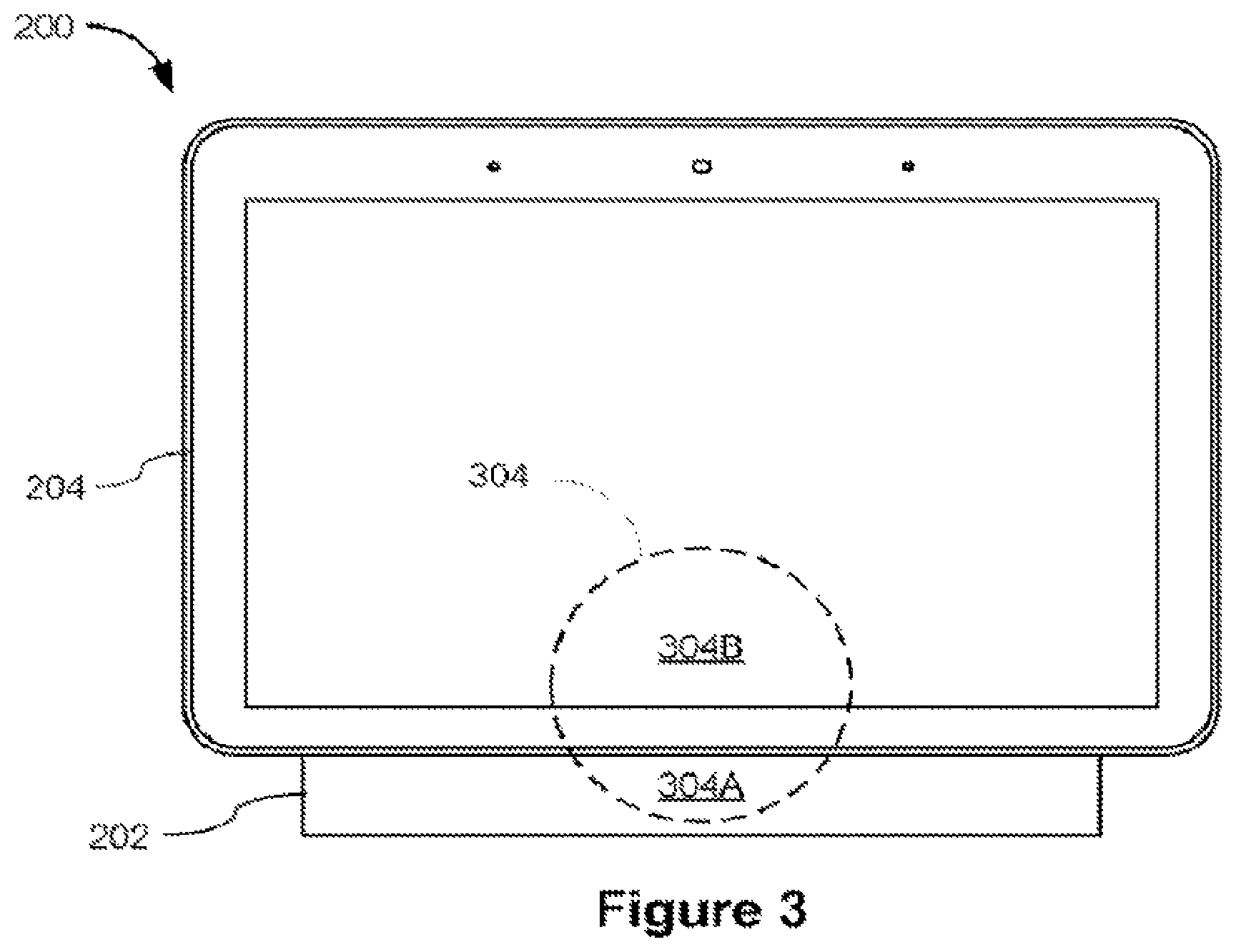 Patent US12321202 Figure 3 – Speaker assembly in a display assistant device