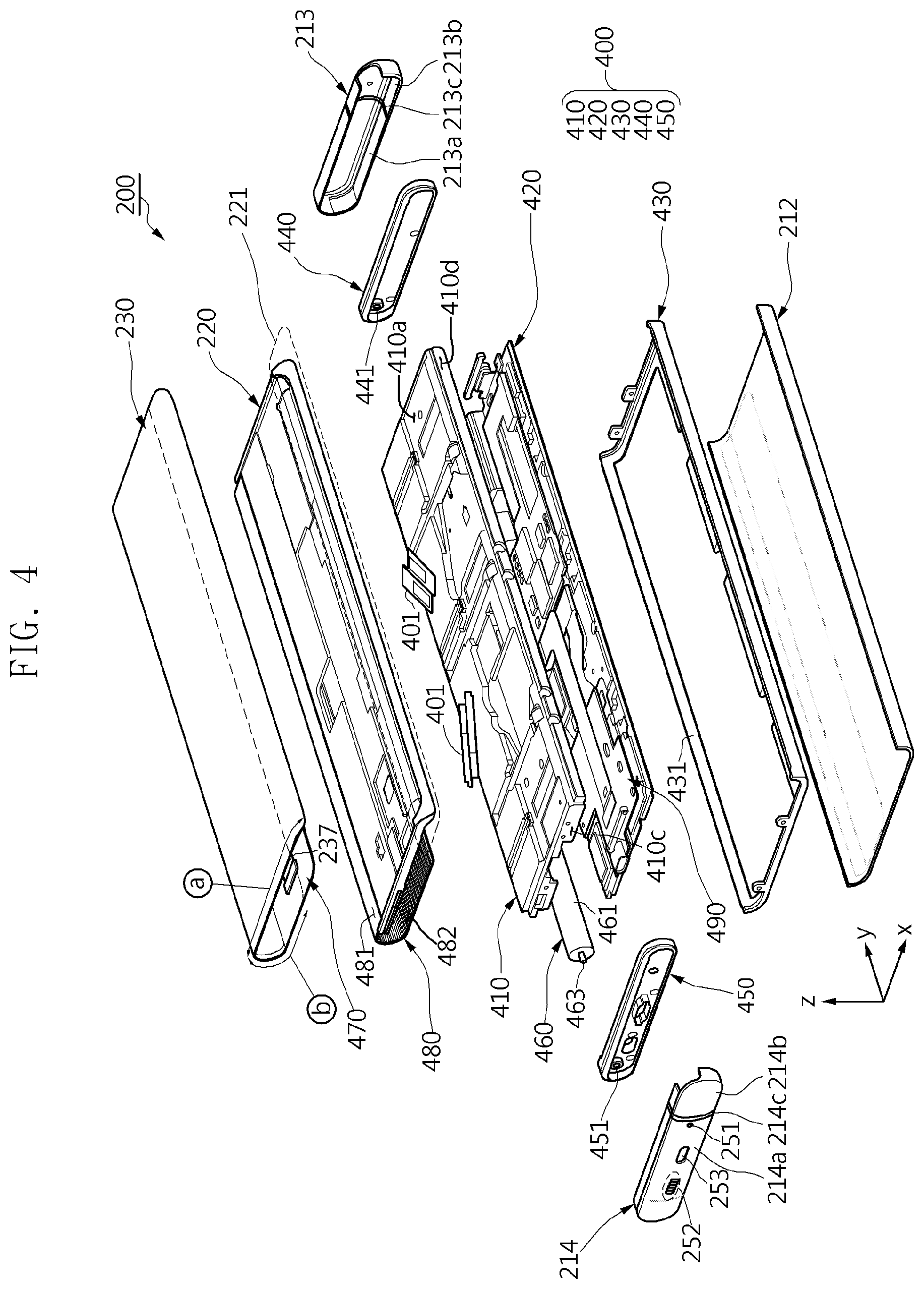 Patent US12321204 Figure 6 – Electronic device comprising flexible display and antenna