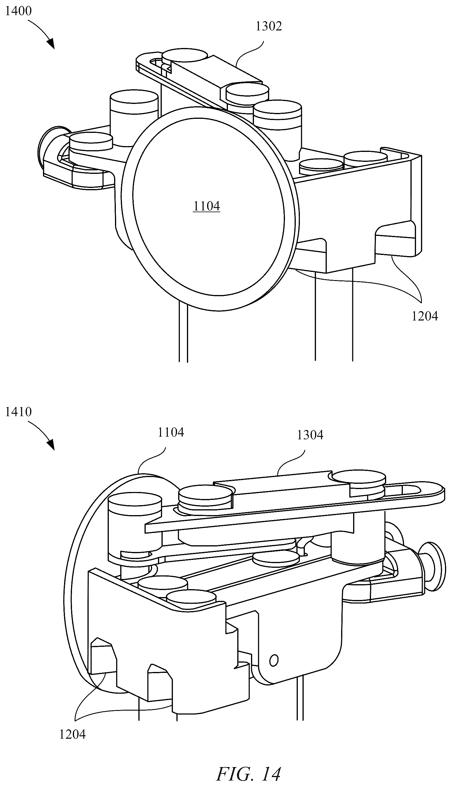 Patent US12321205 Figure 15 – Desktop electronic device