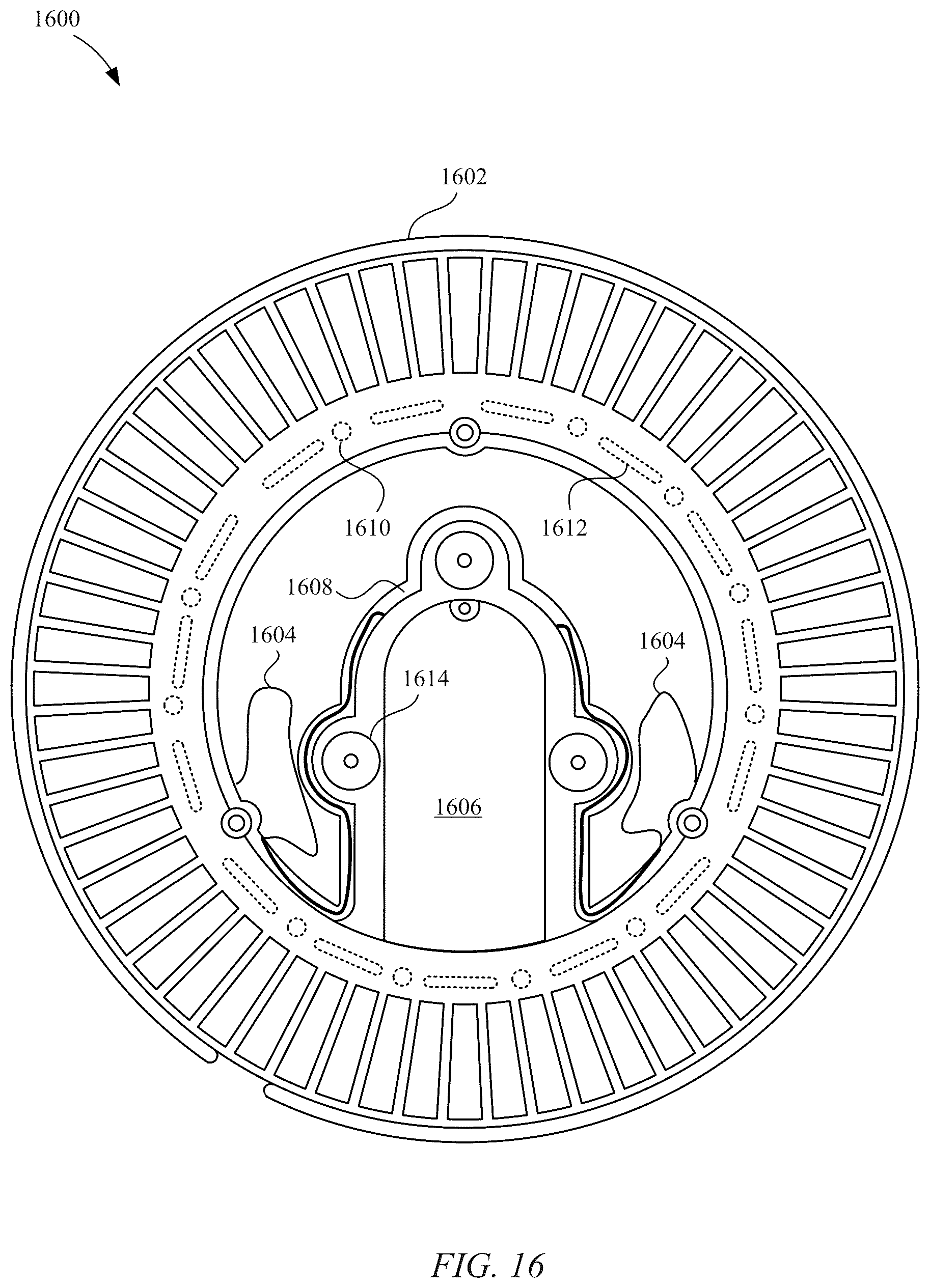 Patent US12321205 Figure 19 – Desktop electronic device