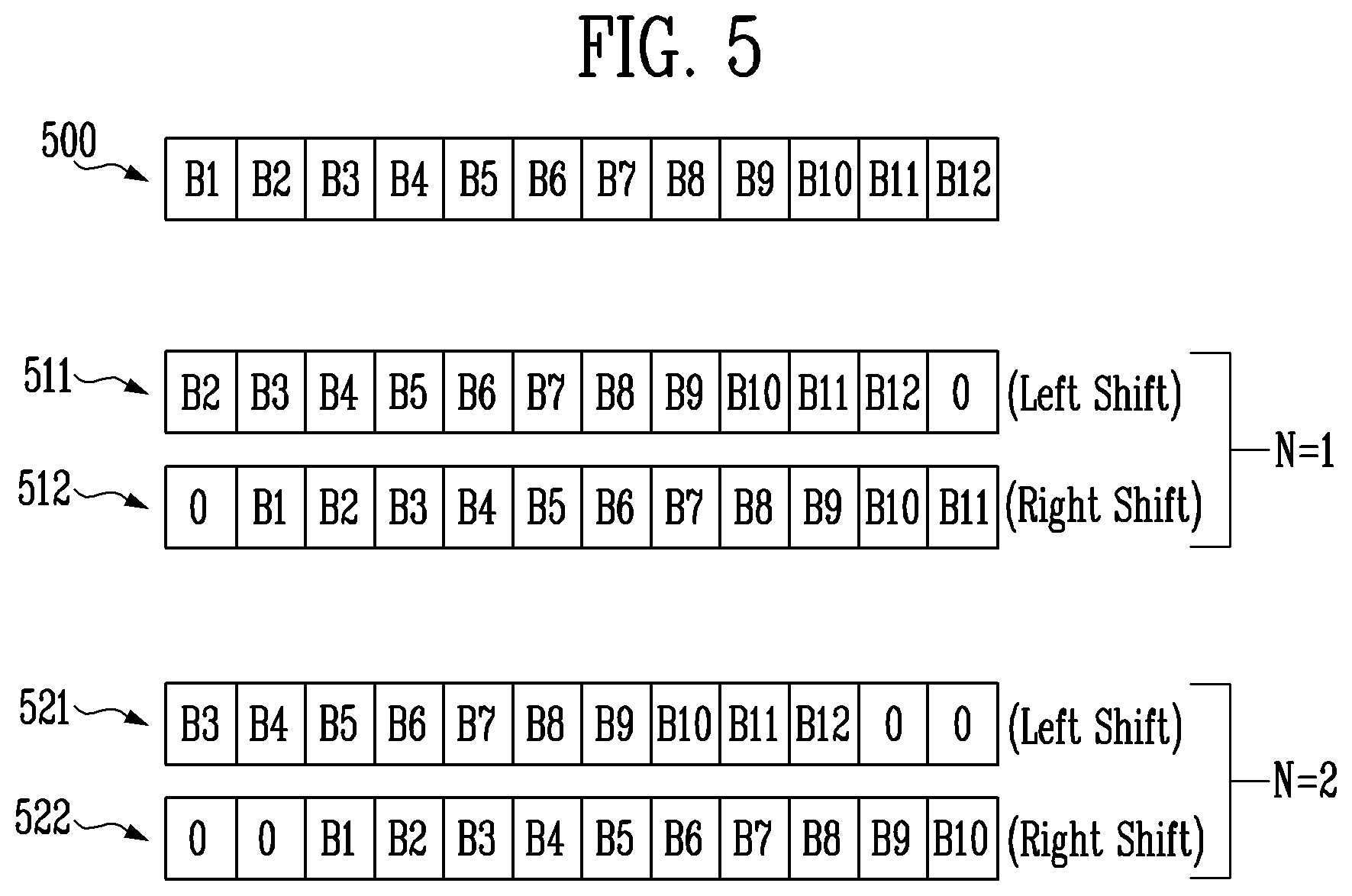 Patent US12321226 Figure 5 – Storage device and method of operating the same