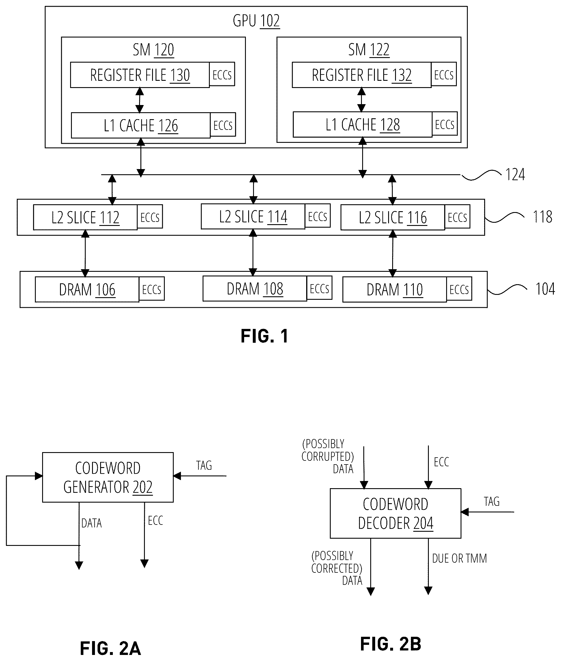 Patent US12321230 Figure 1 – Alias-free tagged error correcting codes for machine memory operations