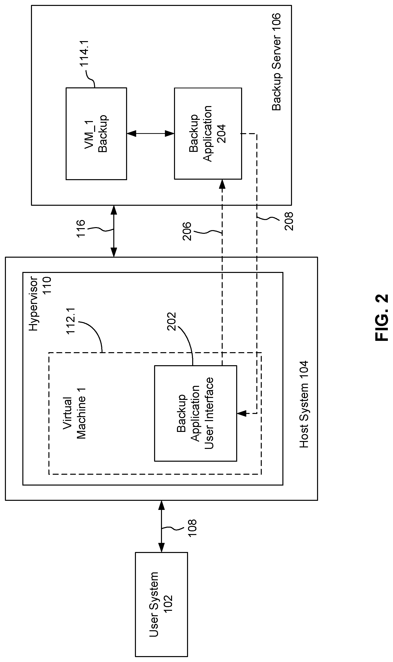 Patent US12321238 Figure 2 – User authorization for file level restoration from image level backups
