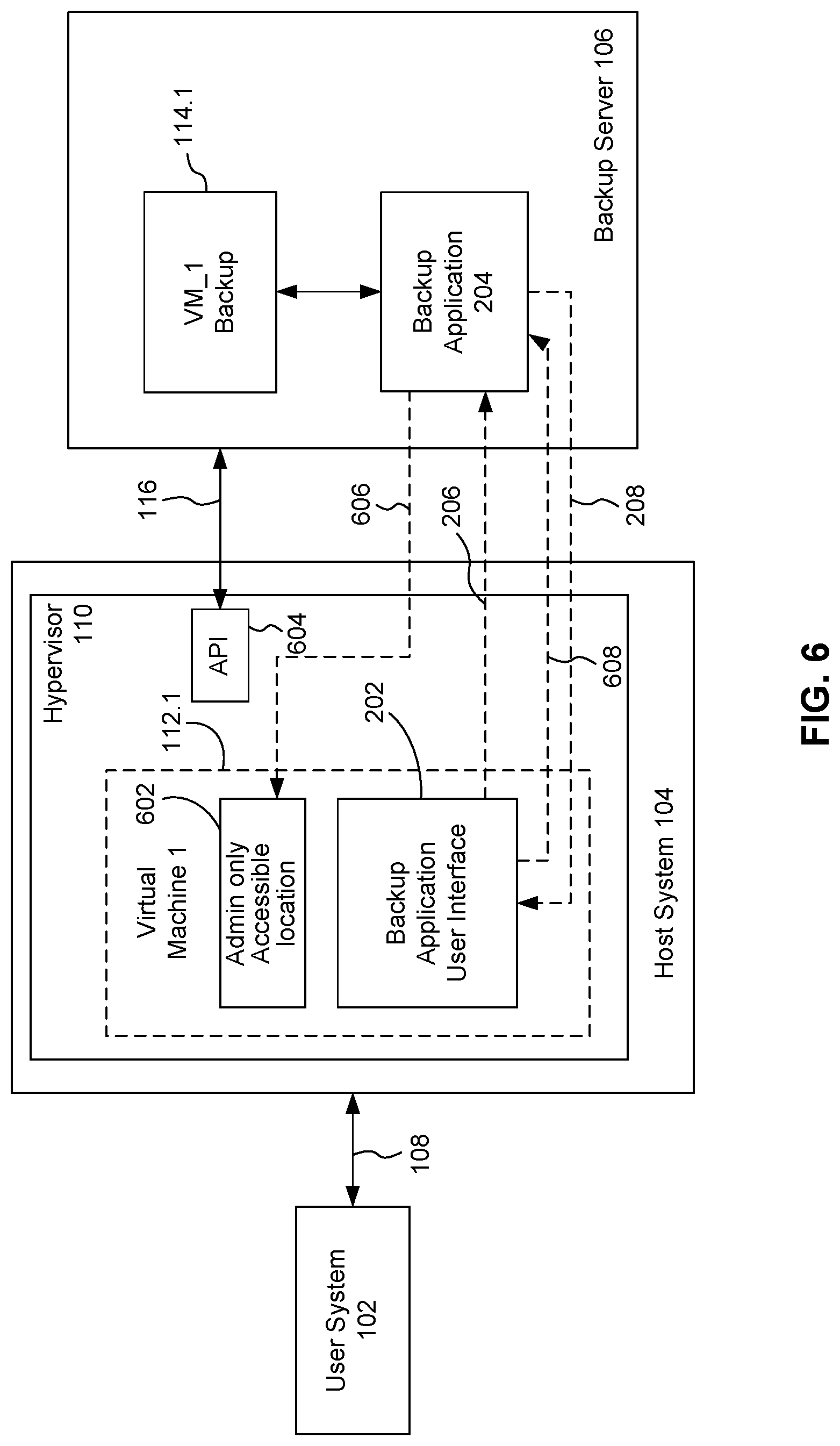Patent US12321238 Figure 6 – User authorization for file level restoration from image level backups
