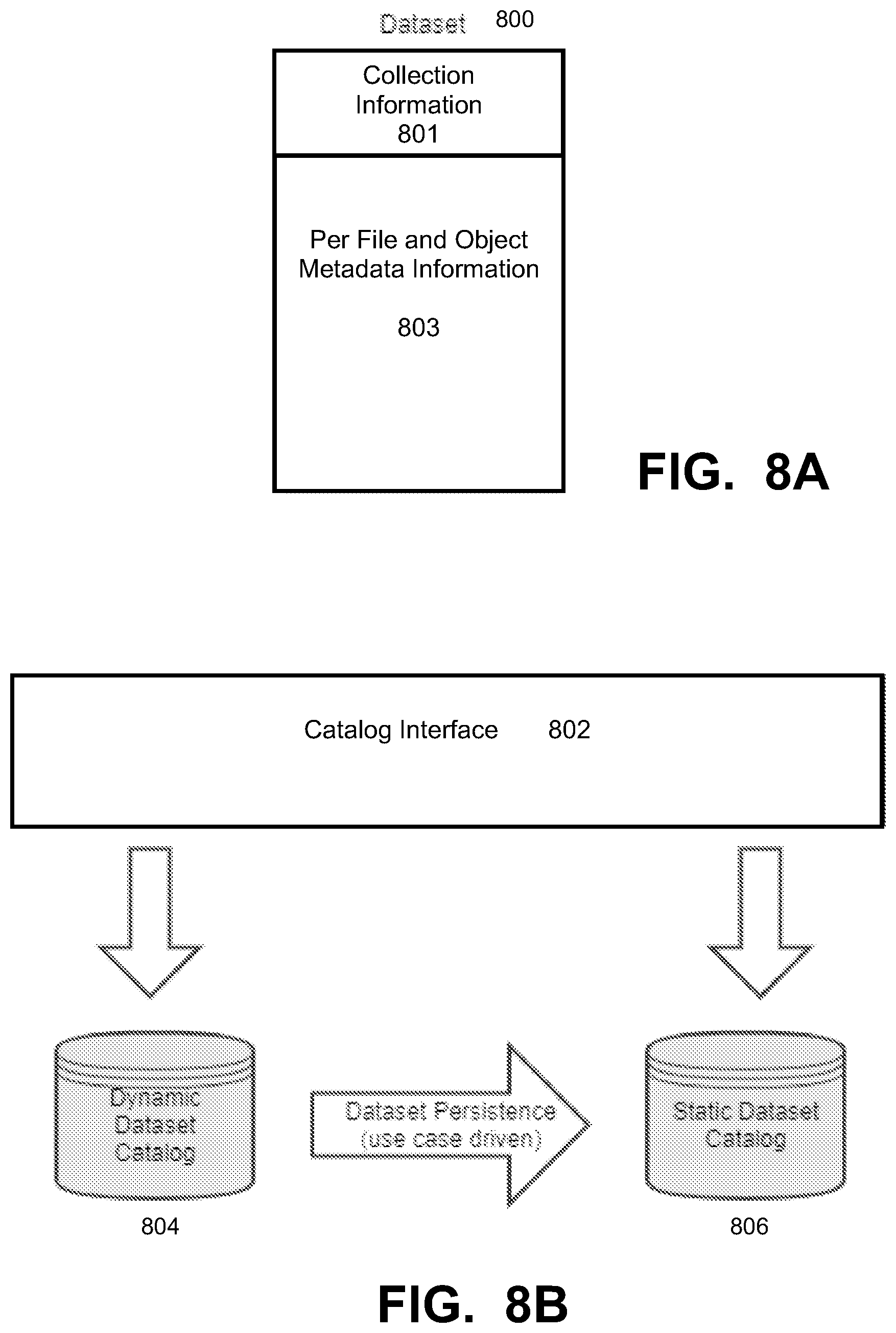 Patent US12321240 Figure 6 – Data catalog for dataset lifecycle management system for content-based data protection