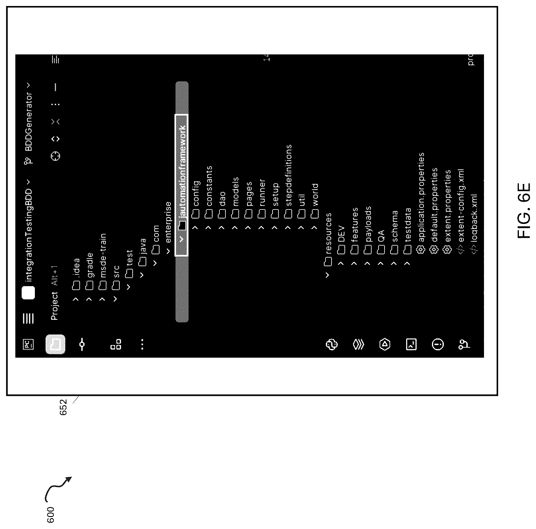 Patent US12321256 Figure 10 – Behavior data driven automation test code generating system and method