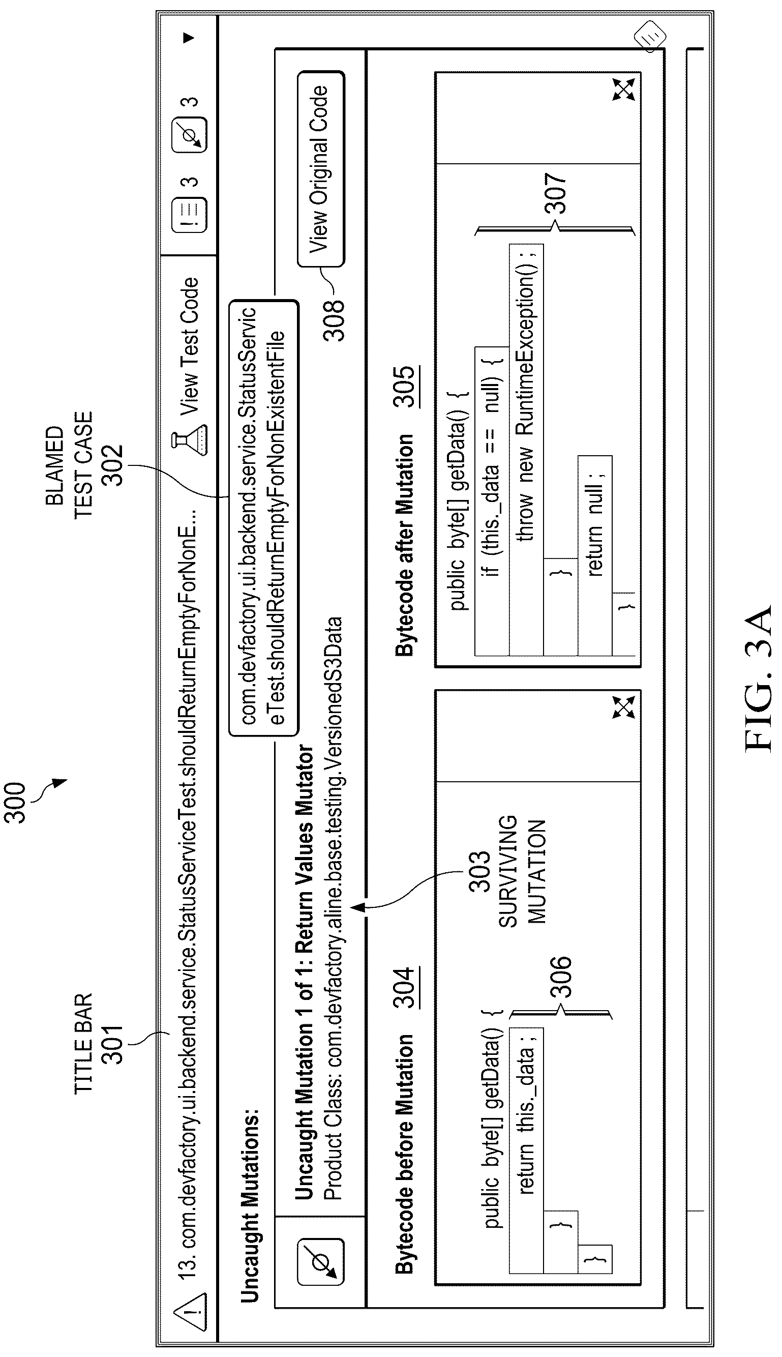 Patent US12321257 Figure 3 – Method, apparatus, and system for blaming a test case/class for a survived mutation