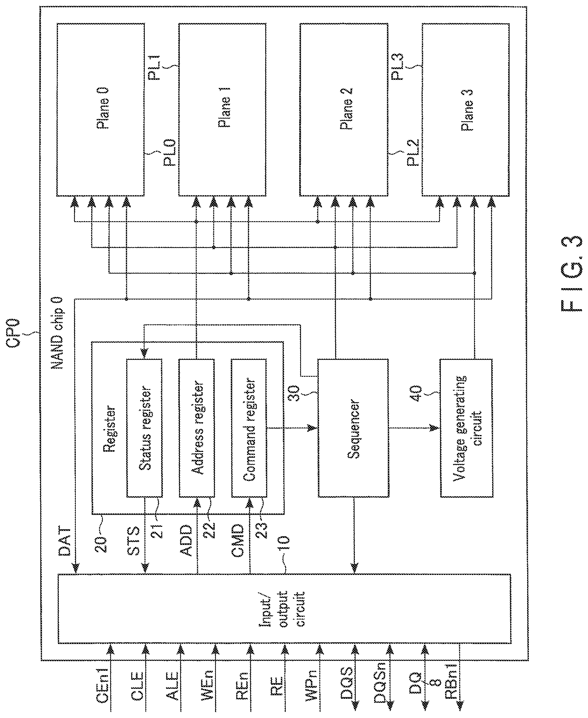Patent US12321262 Figure 3 – Memory system which orders data fetching from a latch circuit during execution of a read operation