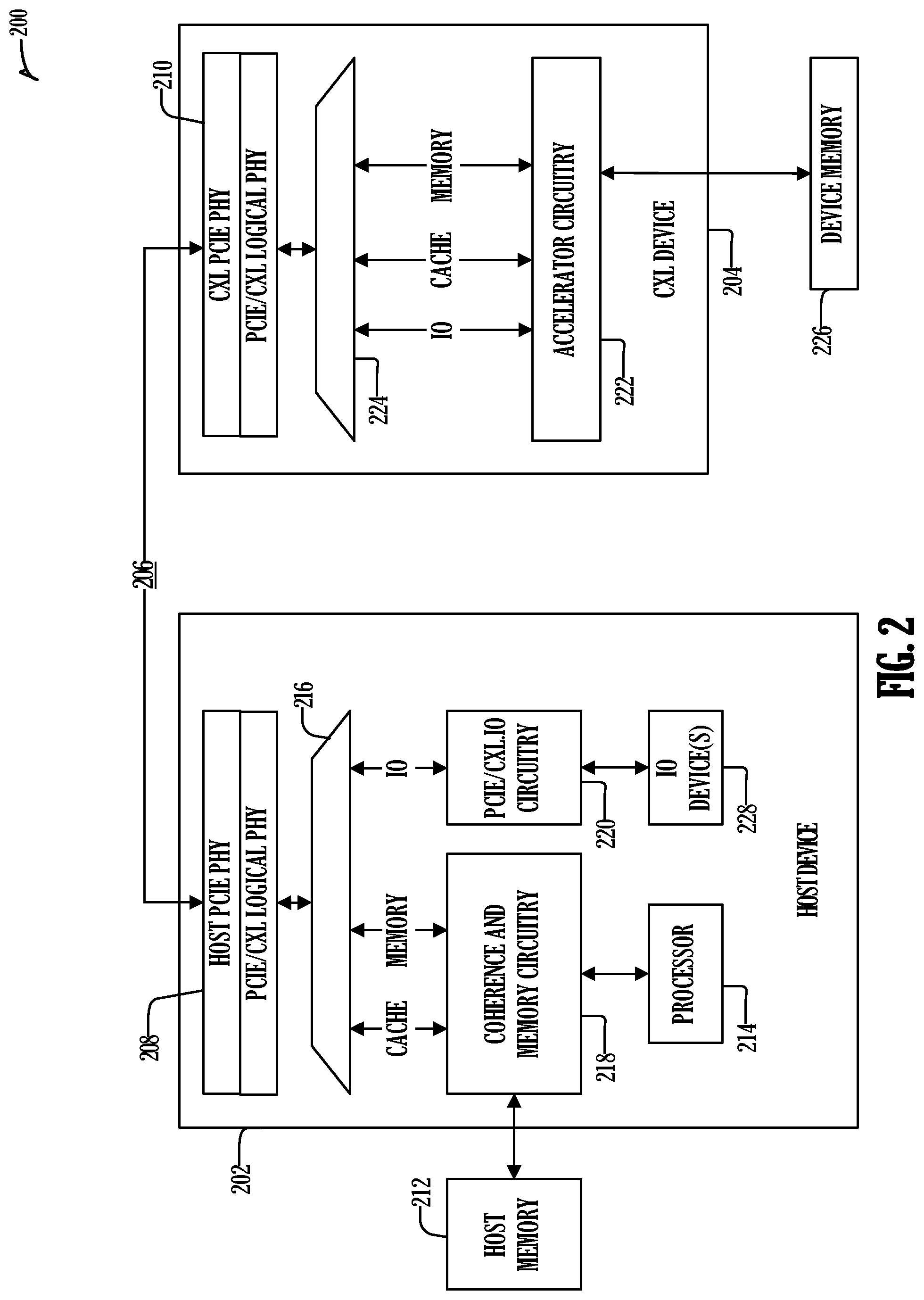 Patent US12321274 Figure 2 – Recall pending cache line eviction