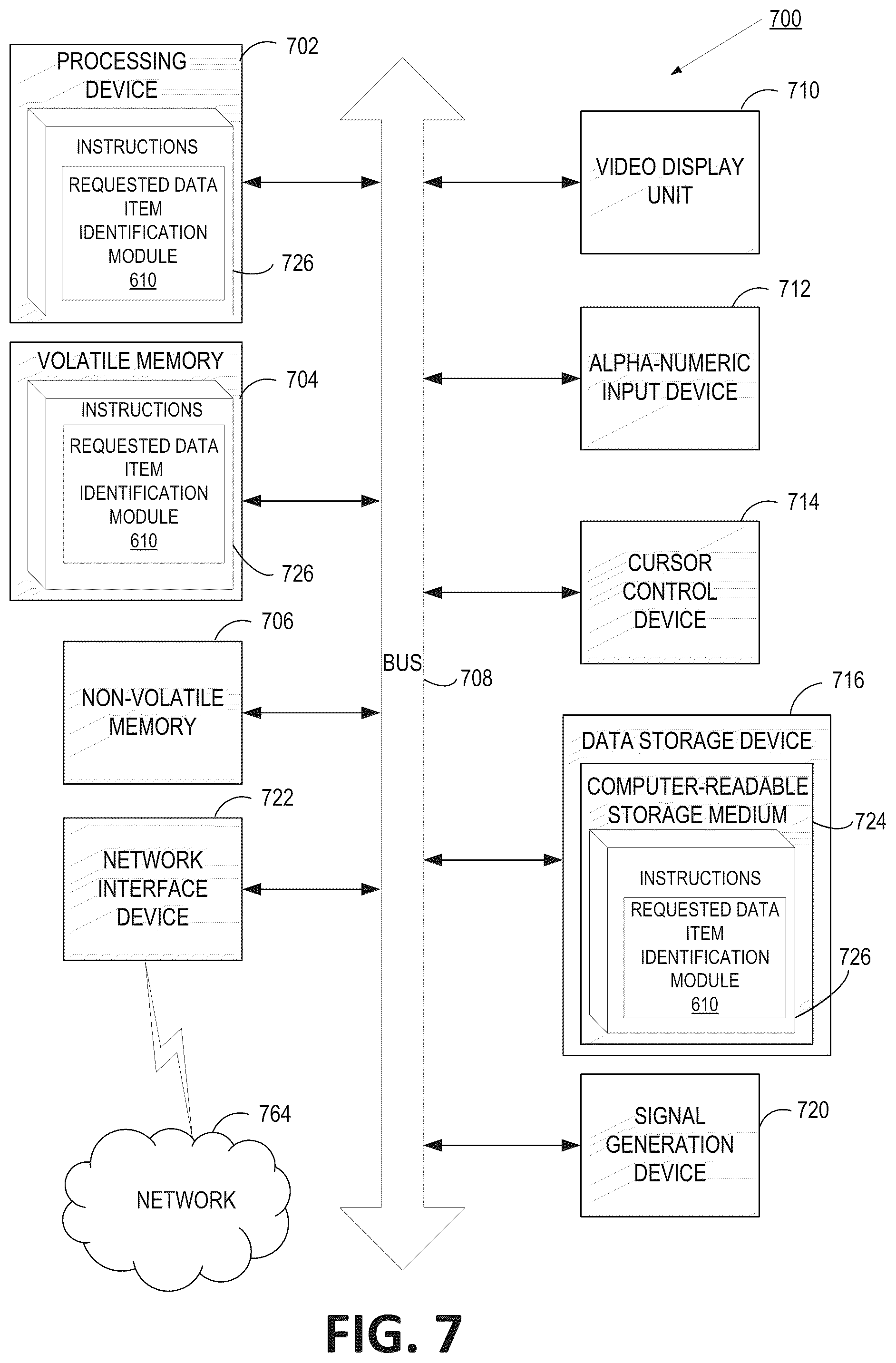 Patent US12321276 Figure 7 – Prefetching cached data for predicted accesses