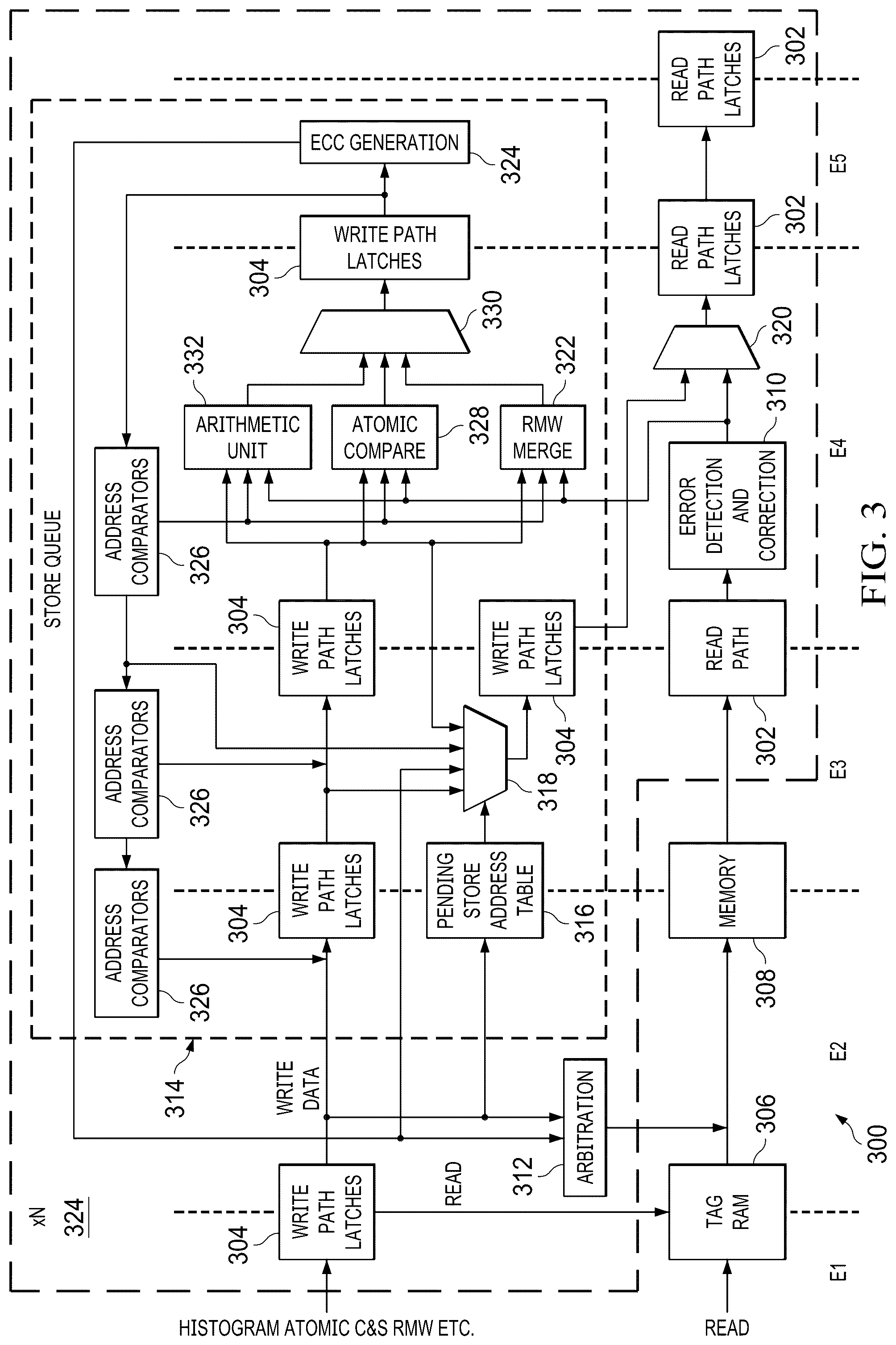 Patent US12321285 Figure 2 – Victim cache with write miss merging