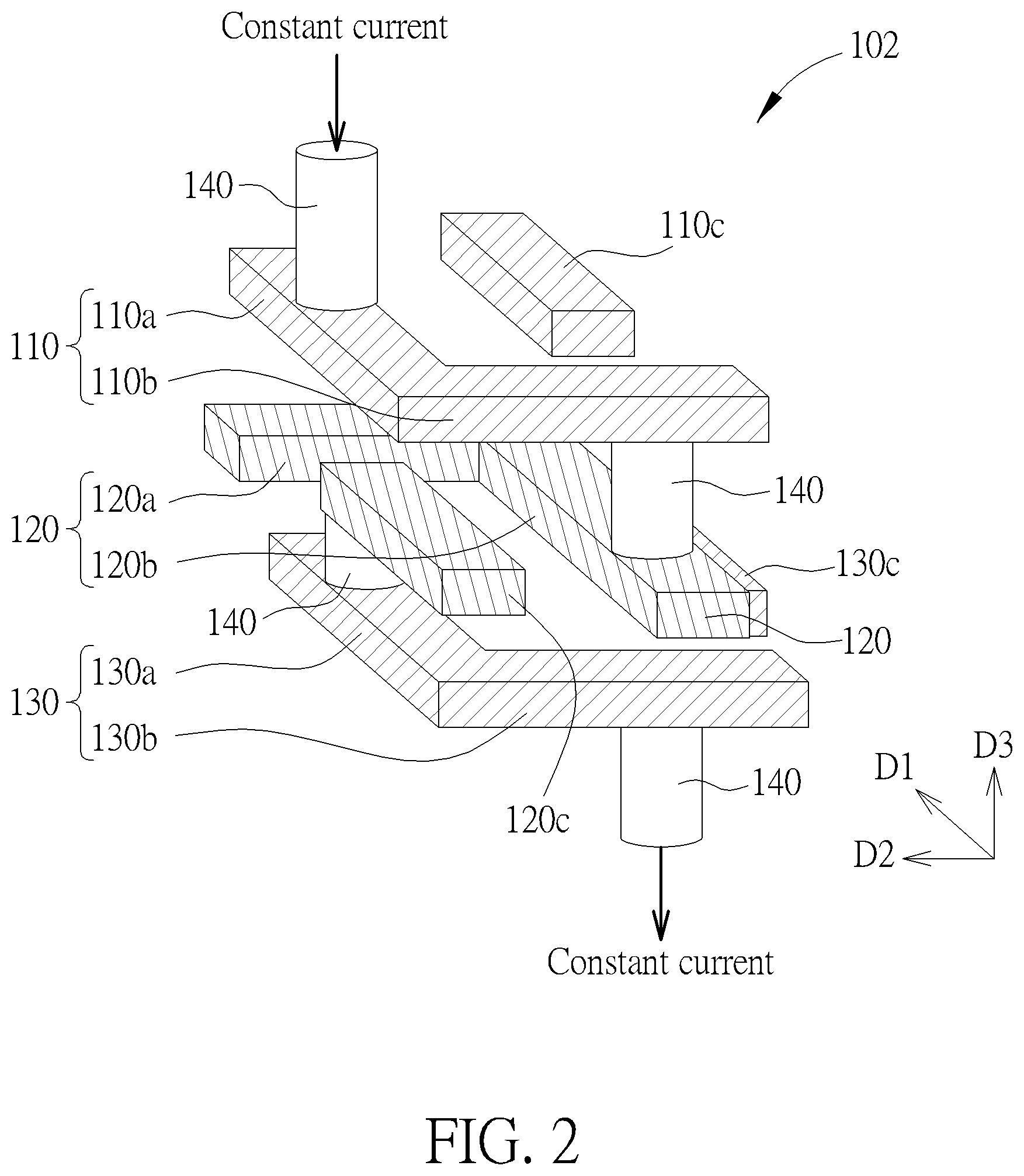 Patent US12321287 Figure 2 – Interconnects for physically unclonable function and method of achieving physically unclonable function through interconnects