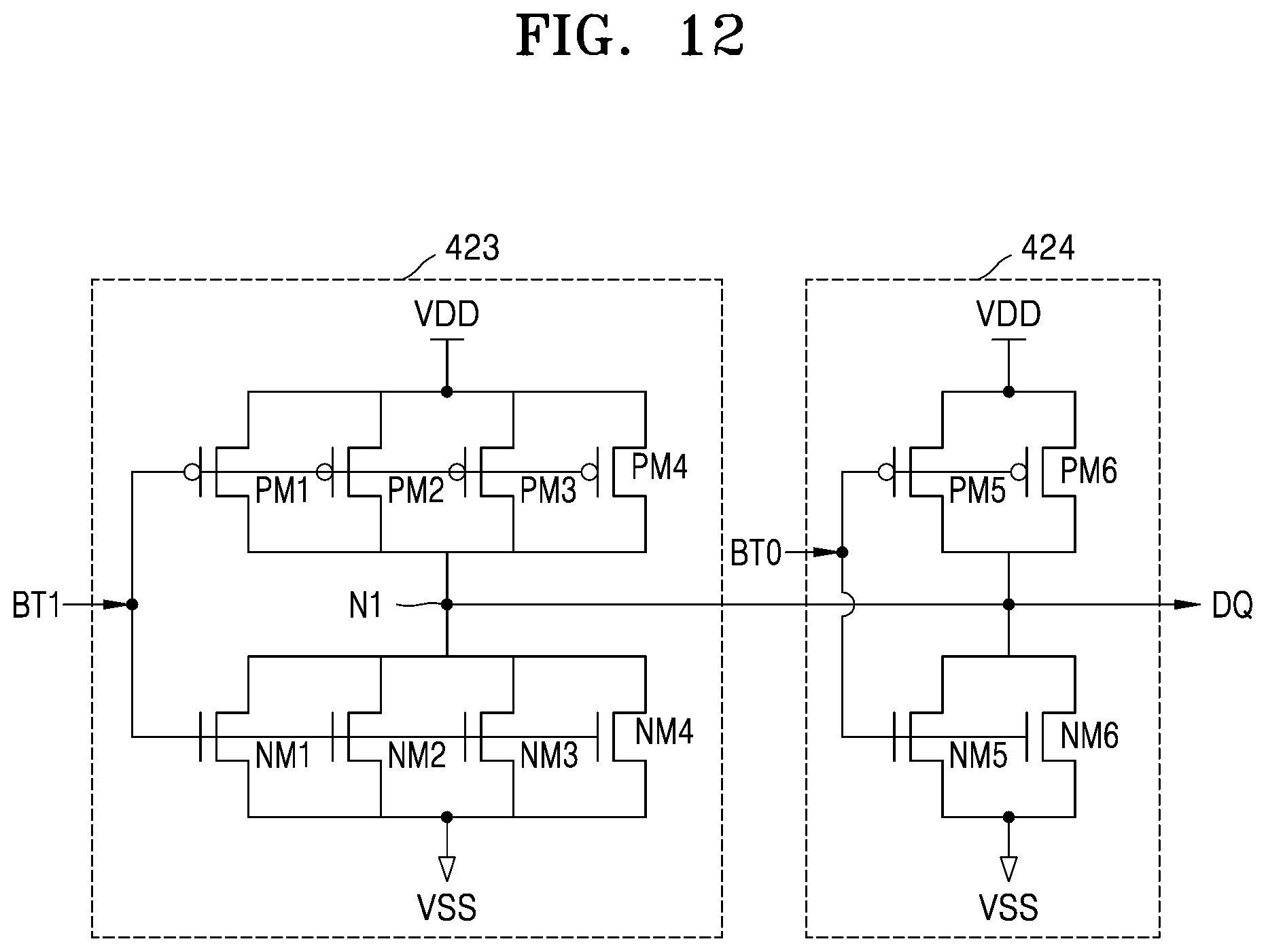 Patent US12321290 Figure 16 – Memory device supporting a high-efficient input/output interface and a memory system including the memory device