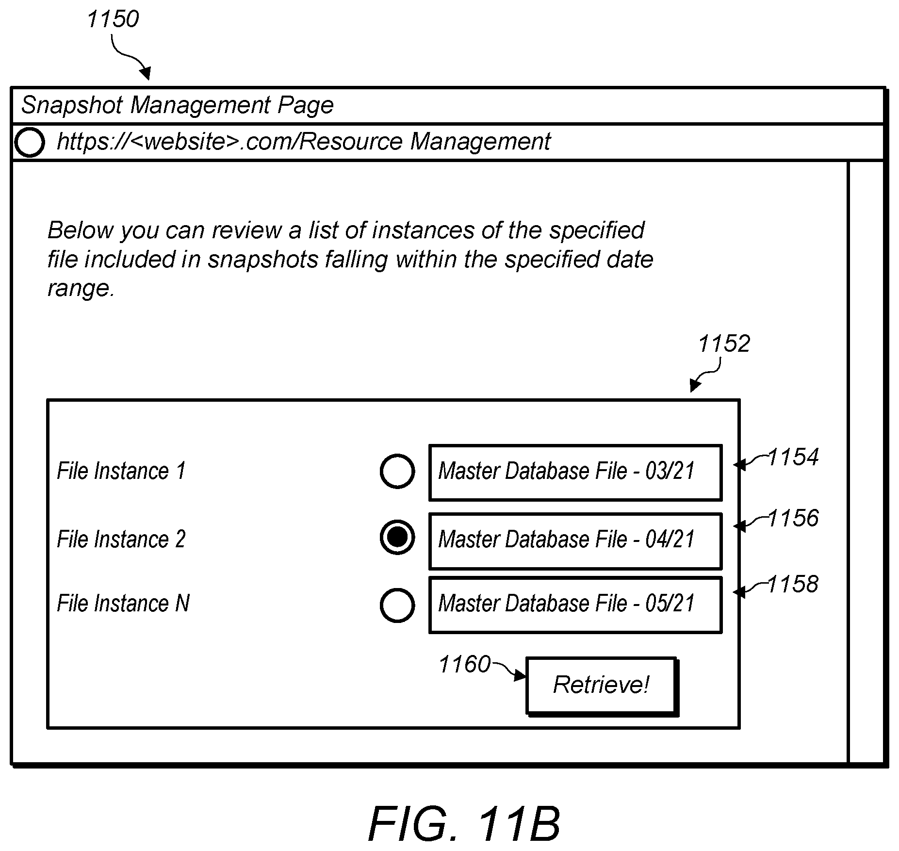 Patent US12321314 Figure 12 – File-level snapshot access service