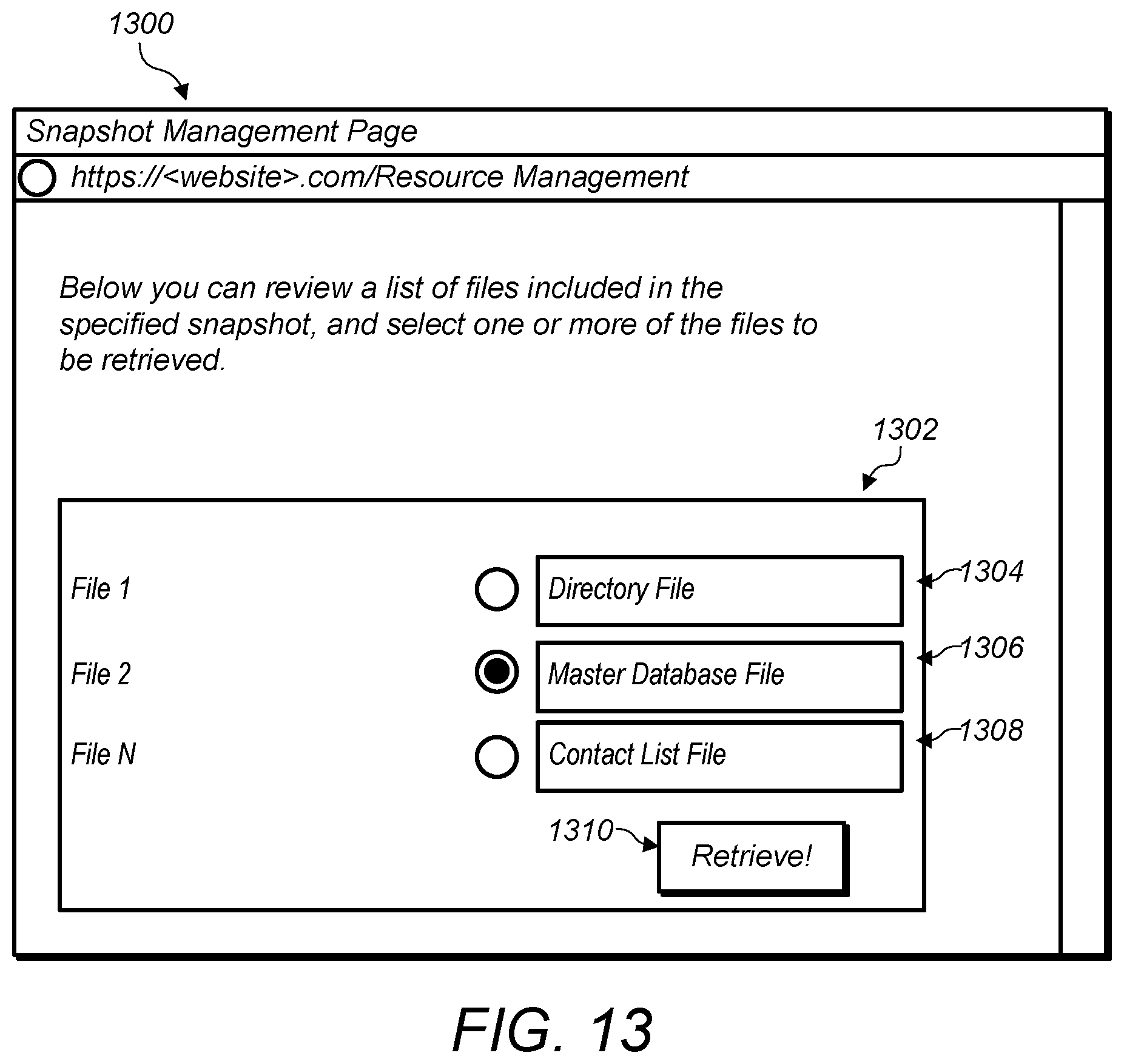Patent US12321314 Figure 14 – File-level snapshot access service