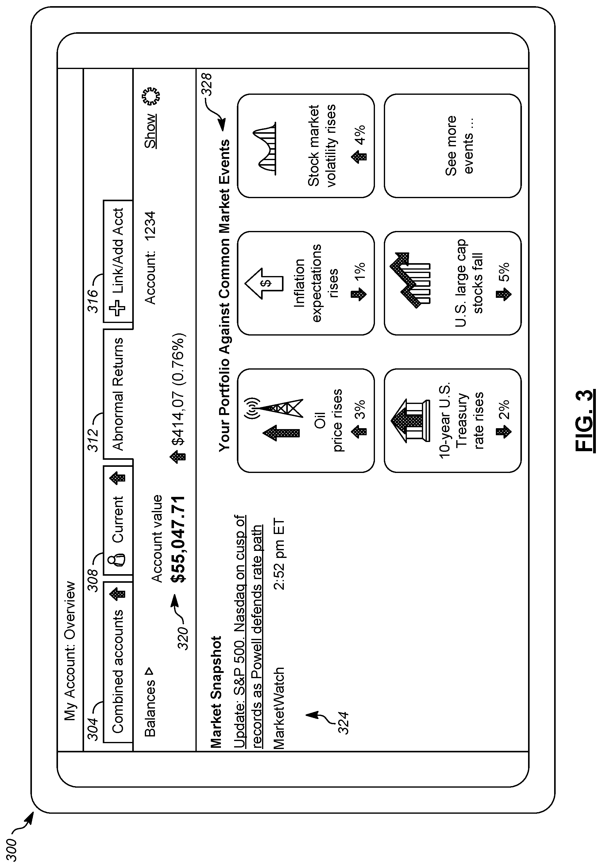 Patent US12321324 Figure 3 – Event-driven computer modeling system for time series data