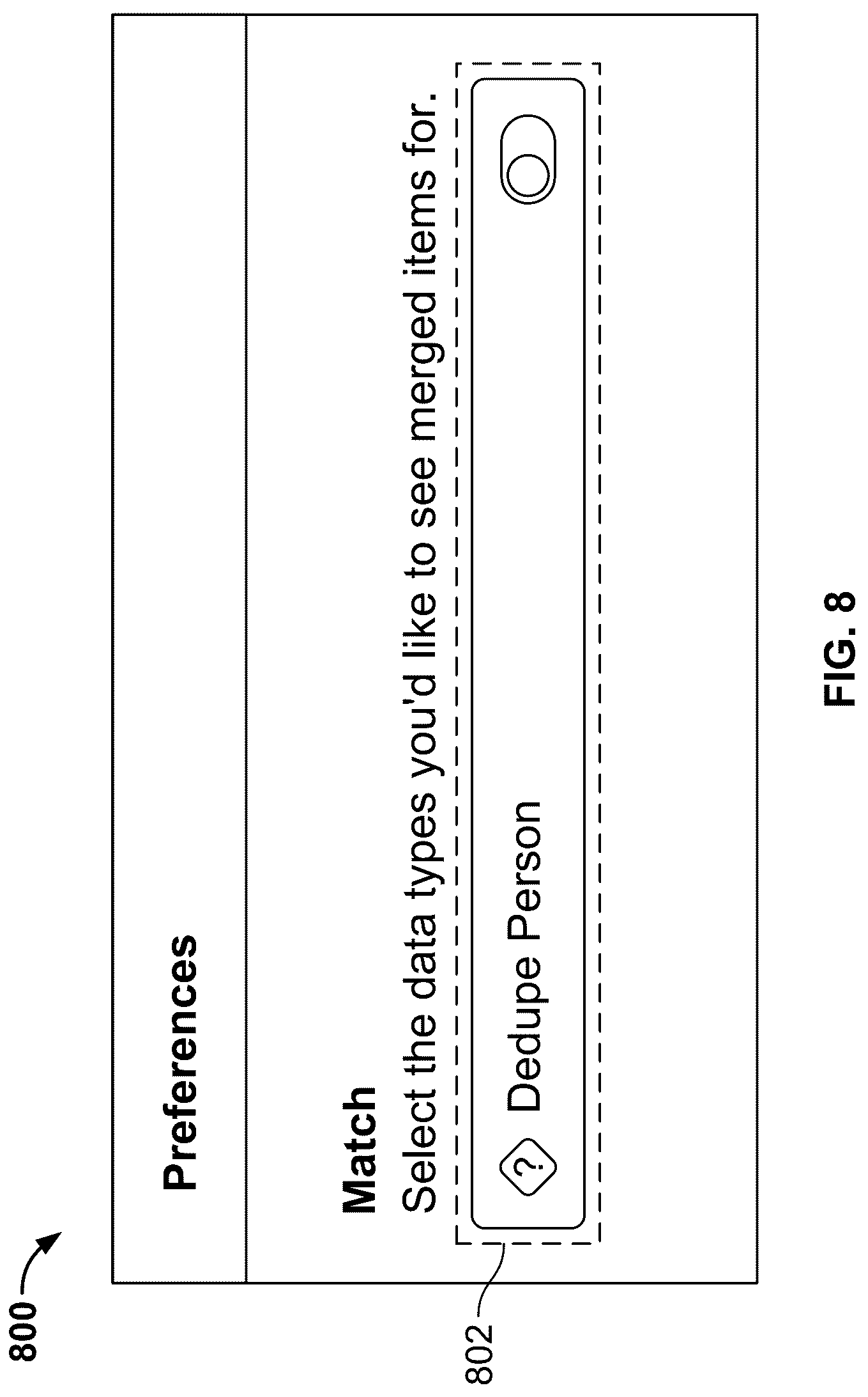 Patent US12321330 Figure 8 – Entity resolution using machine learning