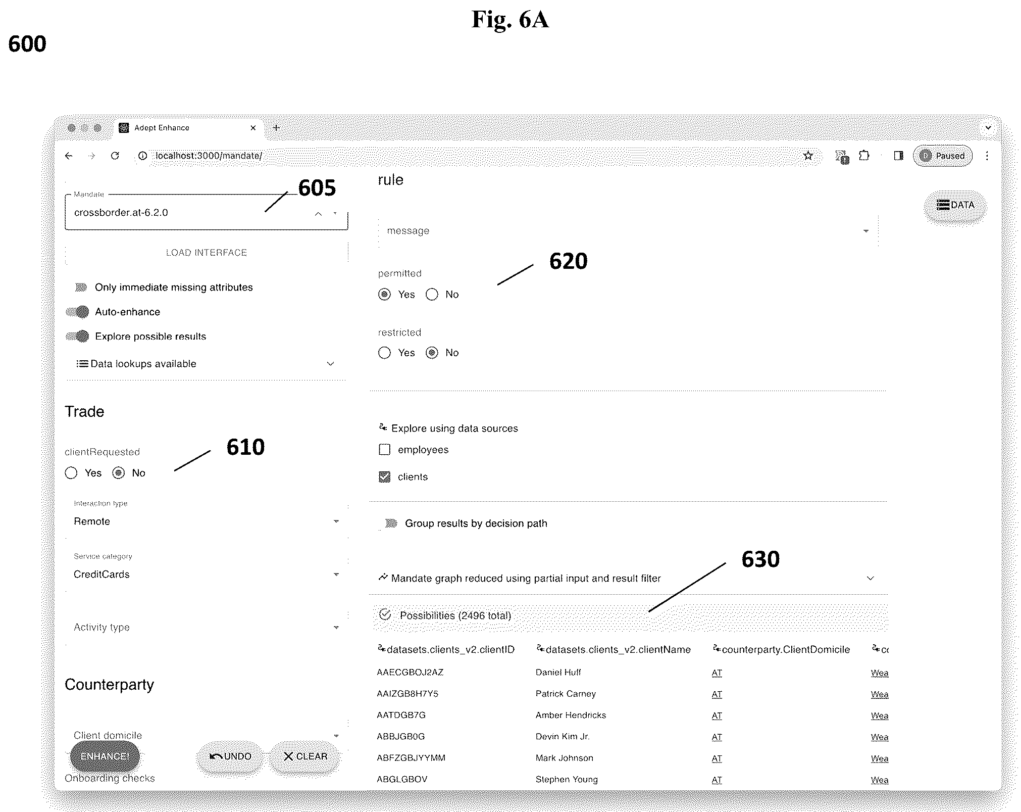 Patent US12321339 Figure 8 – Methods and systems for regulatory exploration preserving bandwidth and improving computing performance