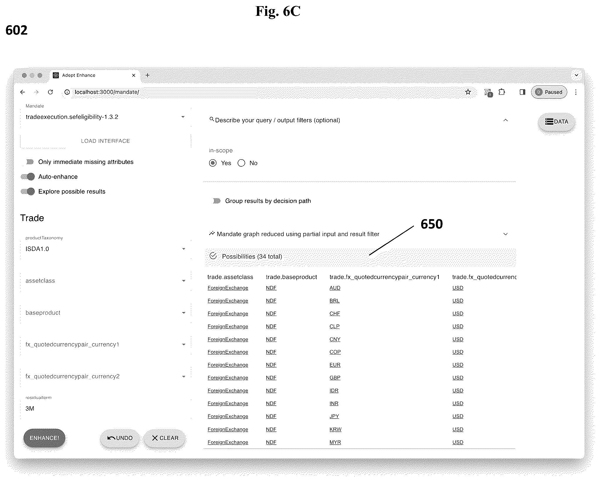 Patent US12321339 Figure 10 – Methods and systems for regulatory exploration preserving bandwidth and improving computing performance