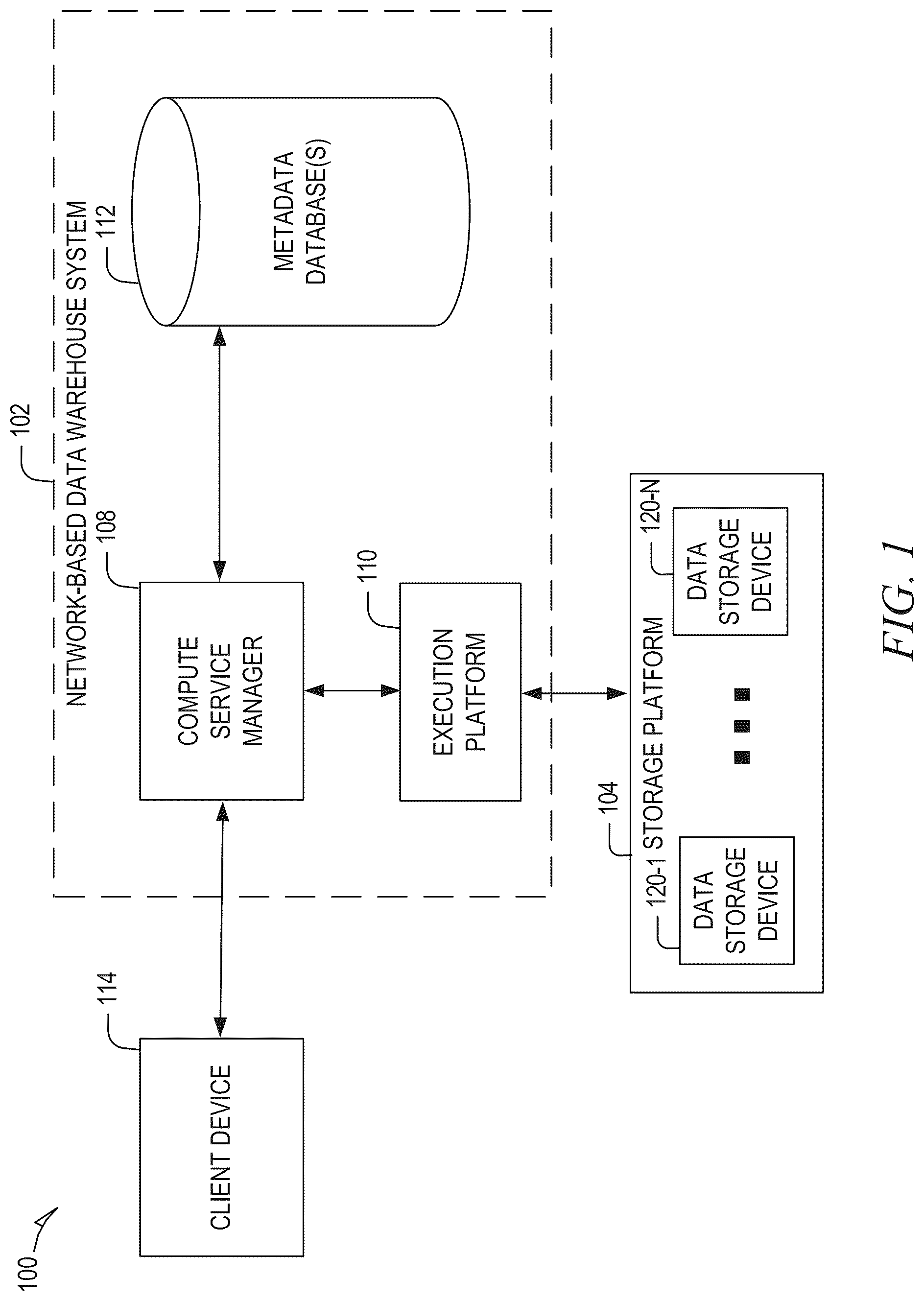 Patent US12321350 Figure 1 – Query block boundary identification