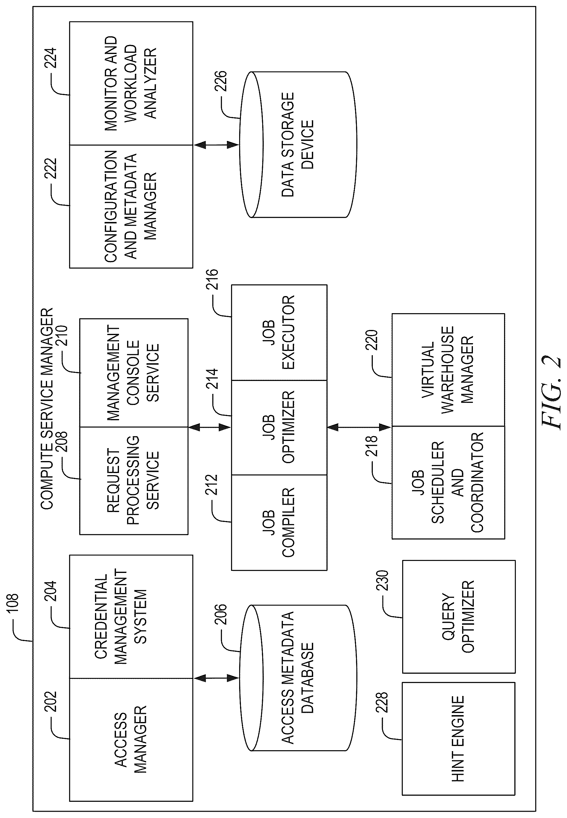 Patent US12321350 Figure 2 – Query block boundary identification