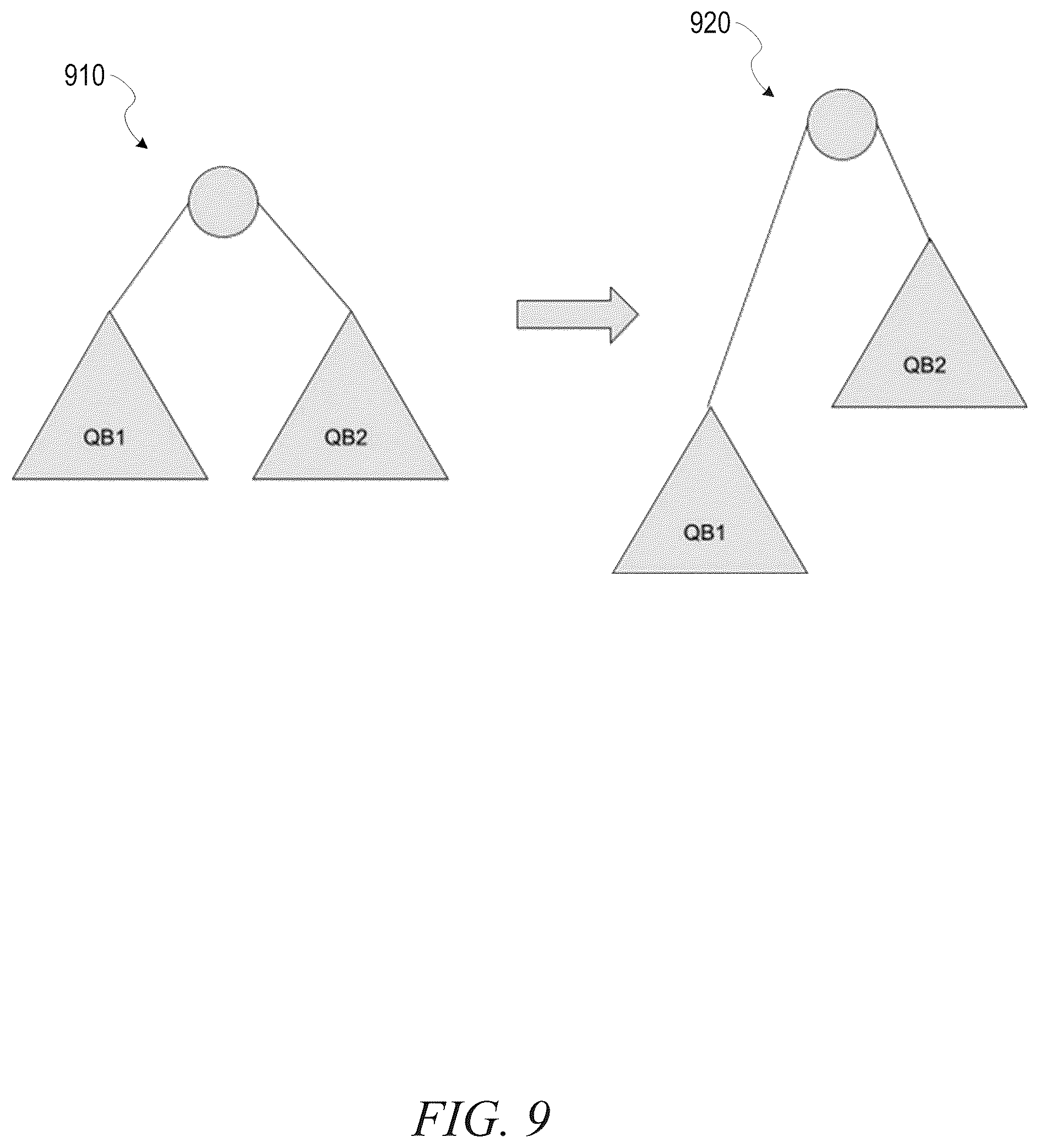 Patent US12321350 Figure 9 – Query block boundary identification