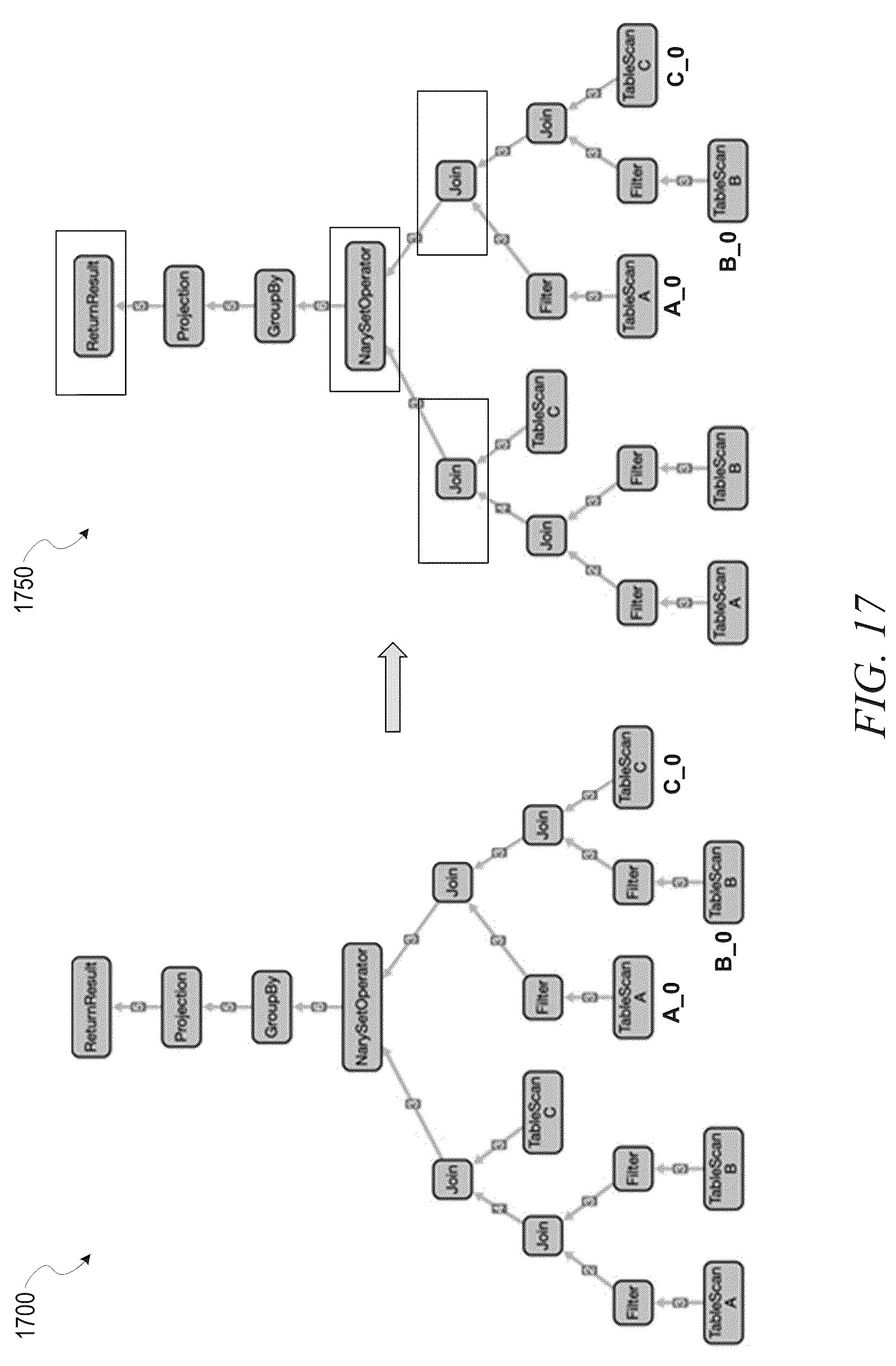 Patent US12321350 Figure 17 – Query block boundary identification