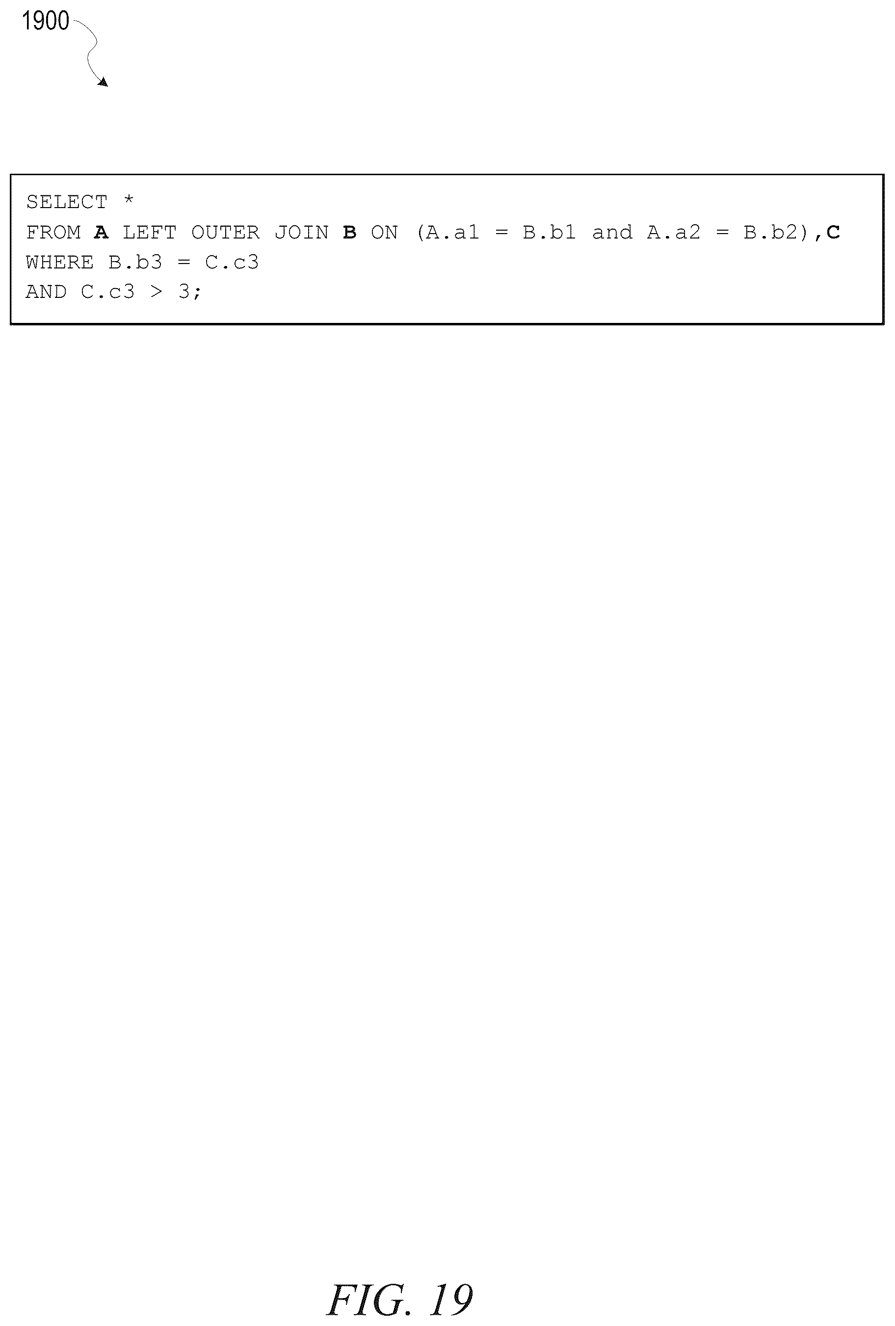 Patent US12321350 Figure 19 – Query block boundary identification