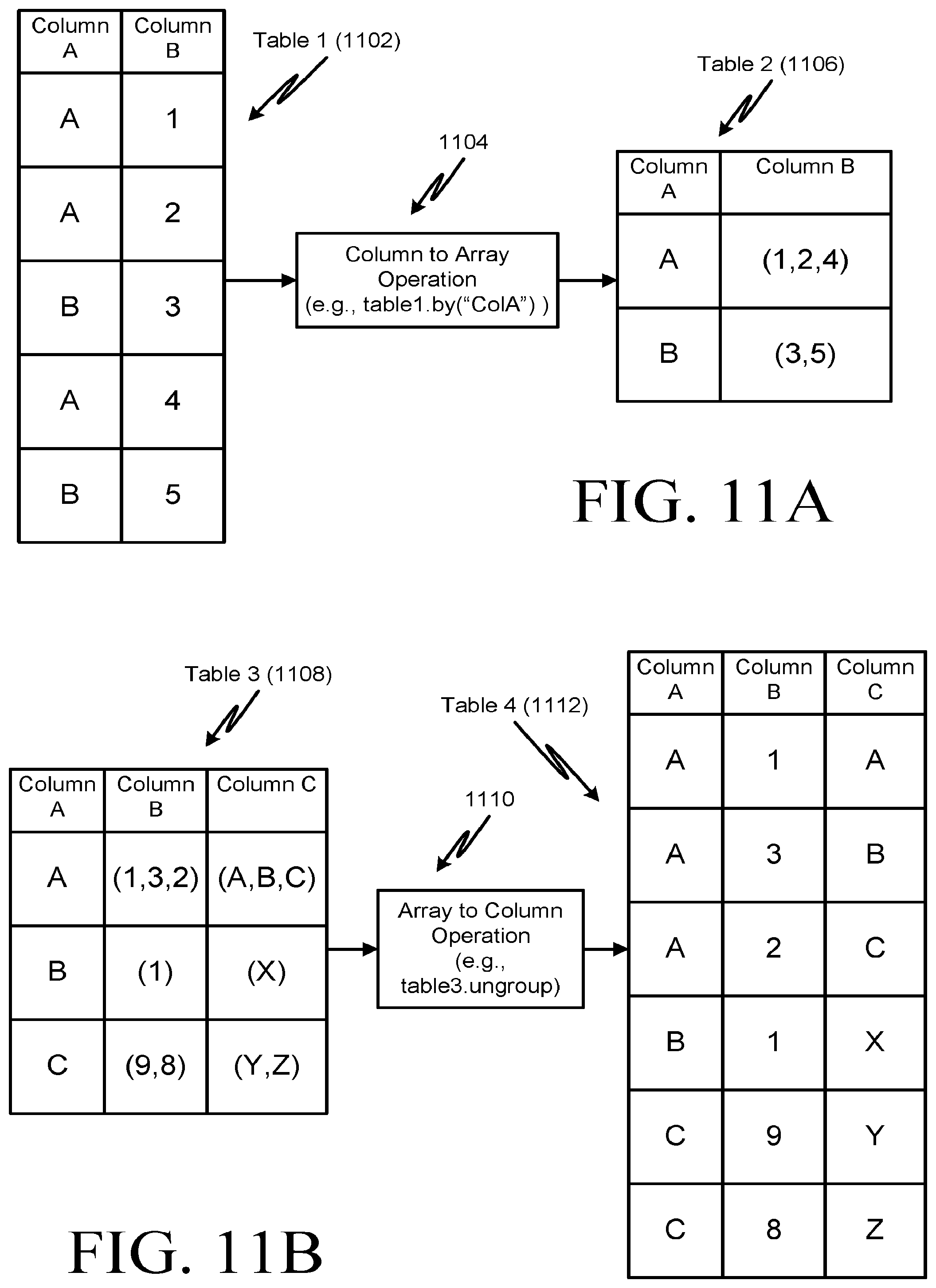 Patent US12321352 Figure 11 – Computer data system current row position query language construct and array processing query language constructs
