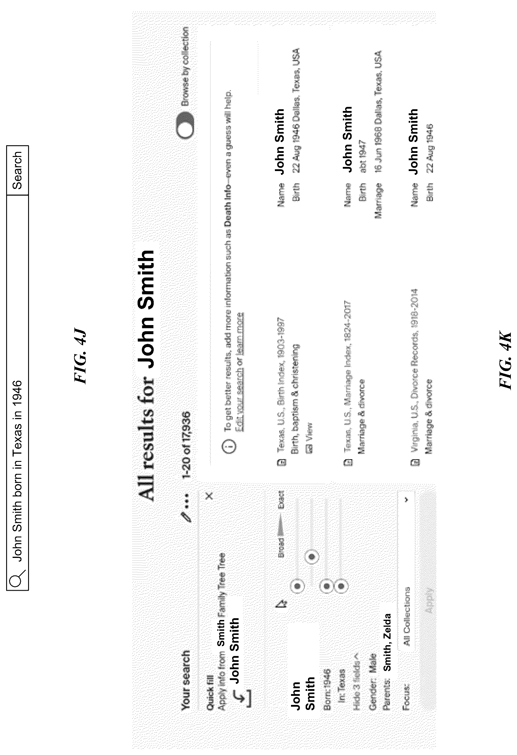 Patent US12321355 Figure 8 – Unified search systems and methods