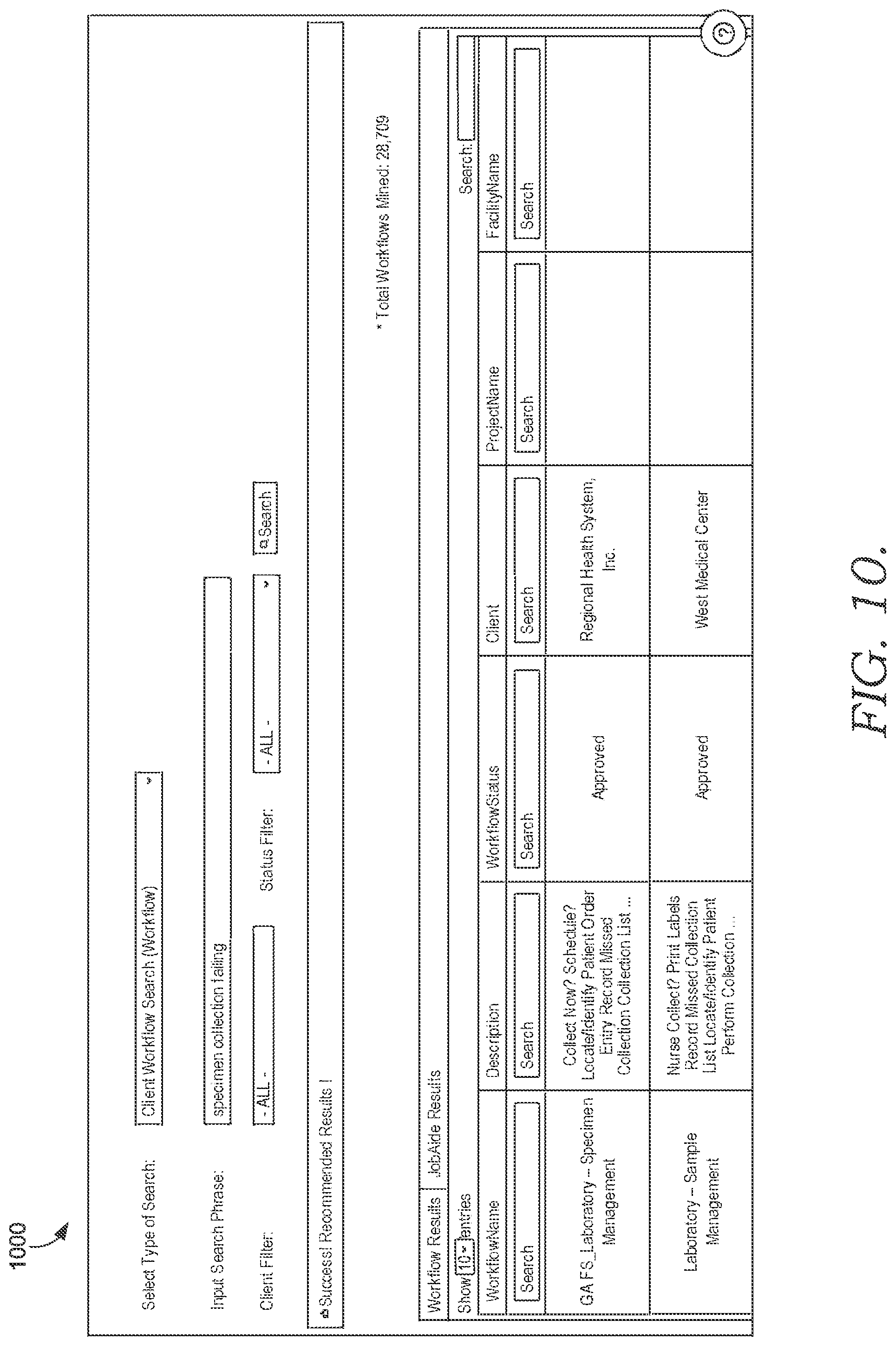 Patent US12321357 Figure 10 – System and method for improved state identification and prediction in computerized queries