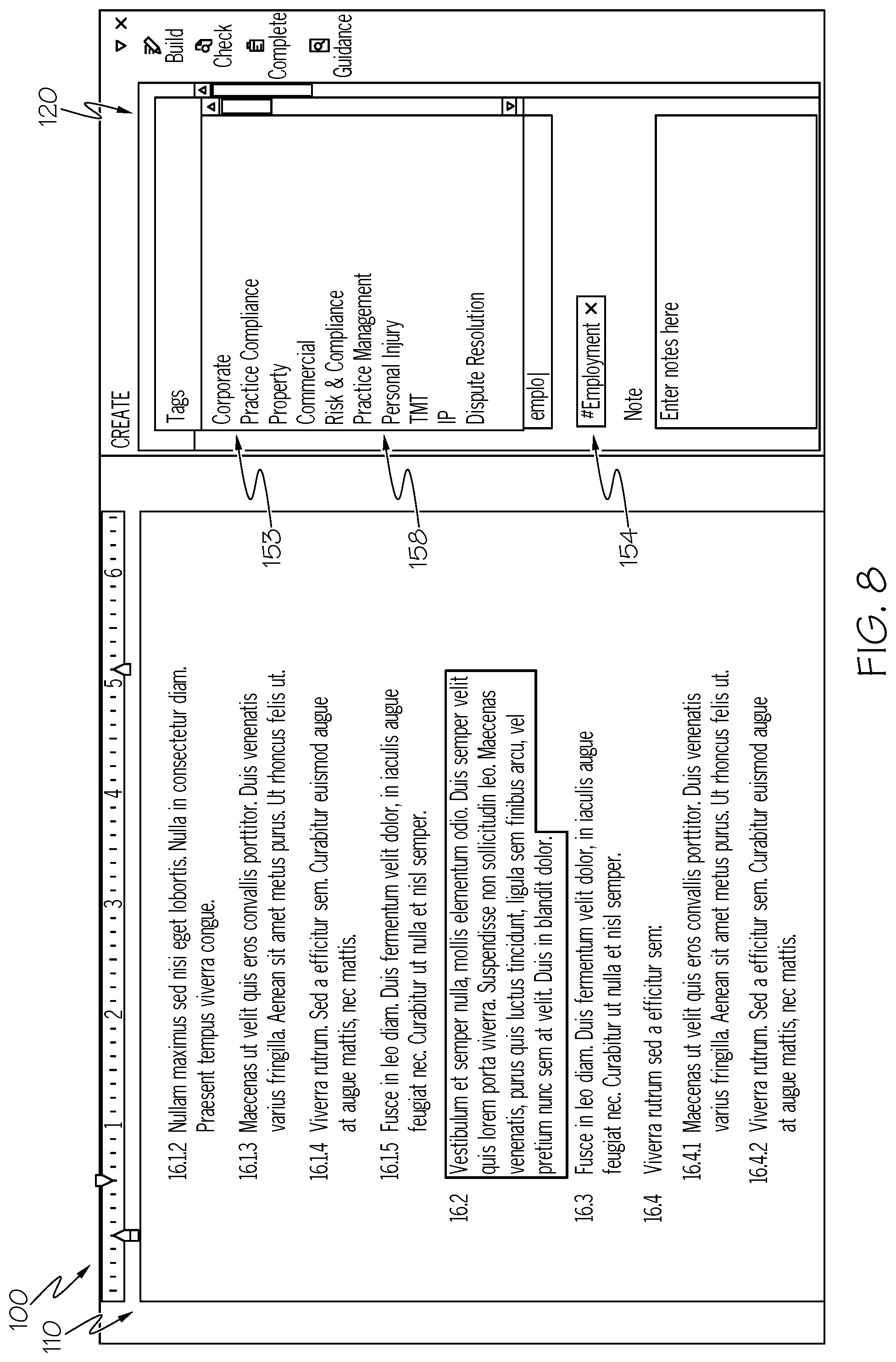 Patent US12321376 Figure 8 – Systems and methods for managing a database storing clauses