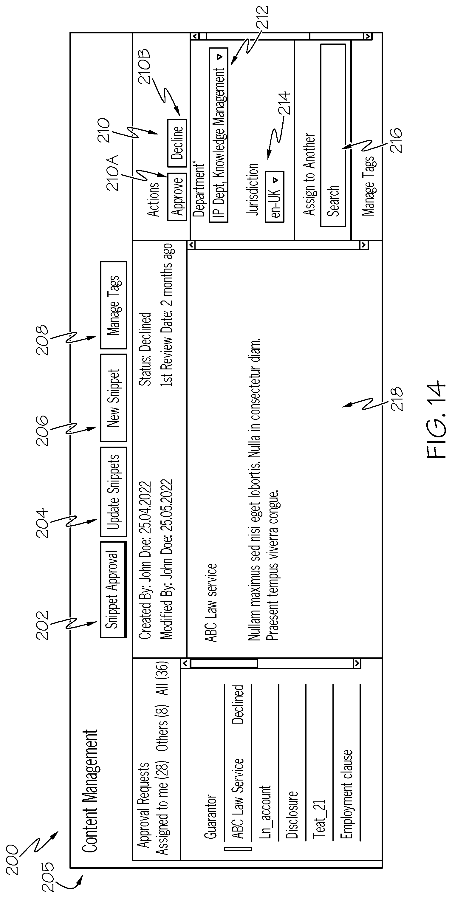 Patent US12321376 Figure 14 – Systems and methods for managing a database storing clauses