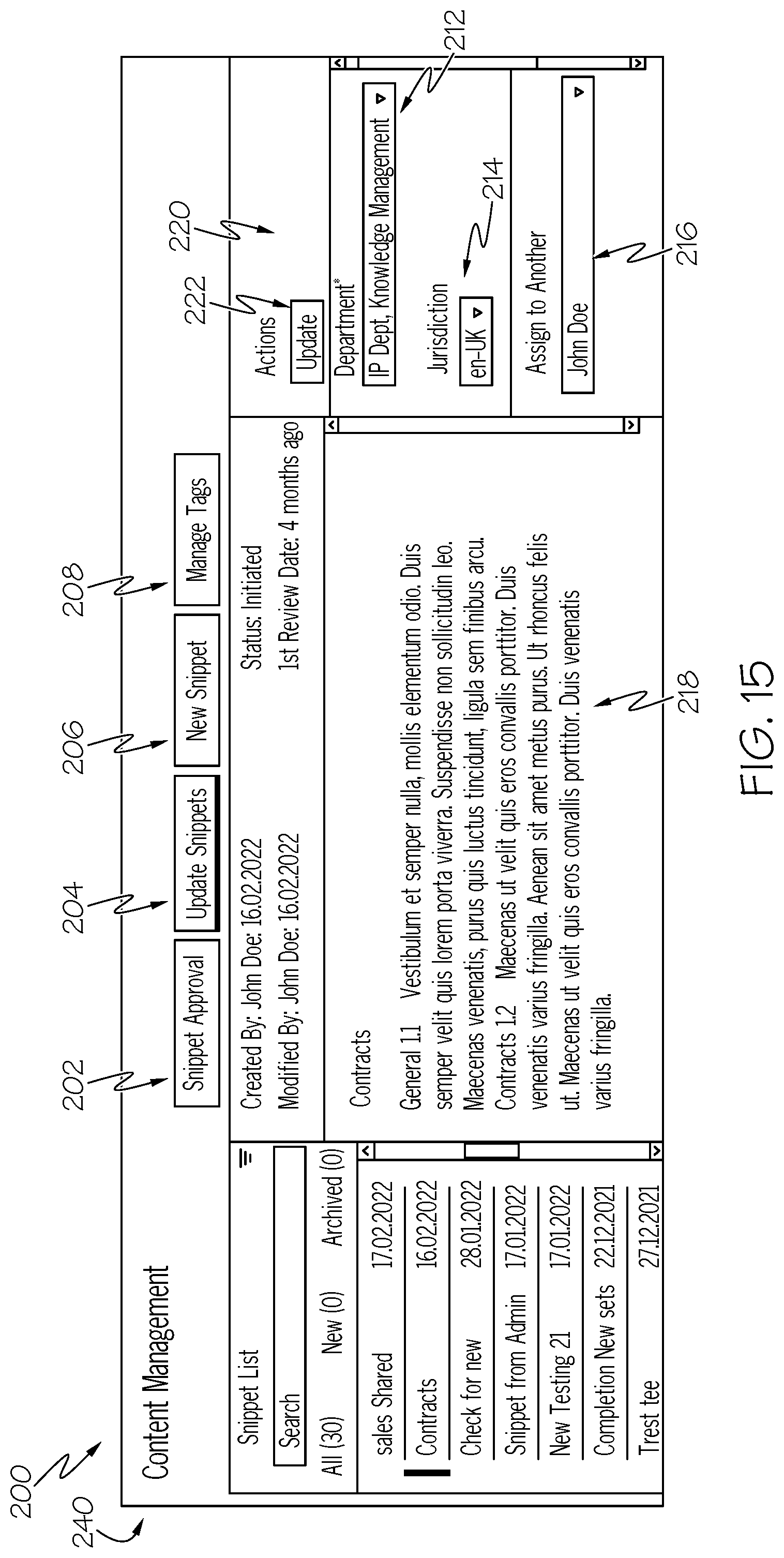 Patent US12321376 Figure 15 – Systems and methods for managing a database storing clauses