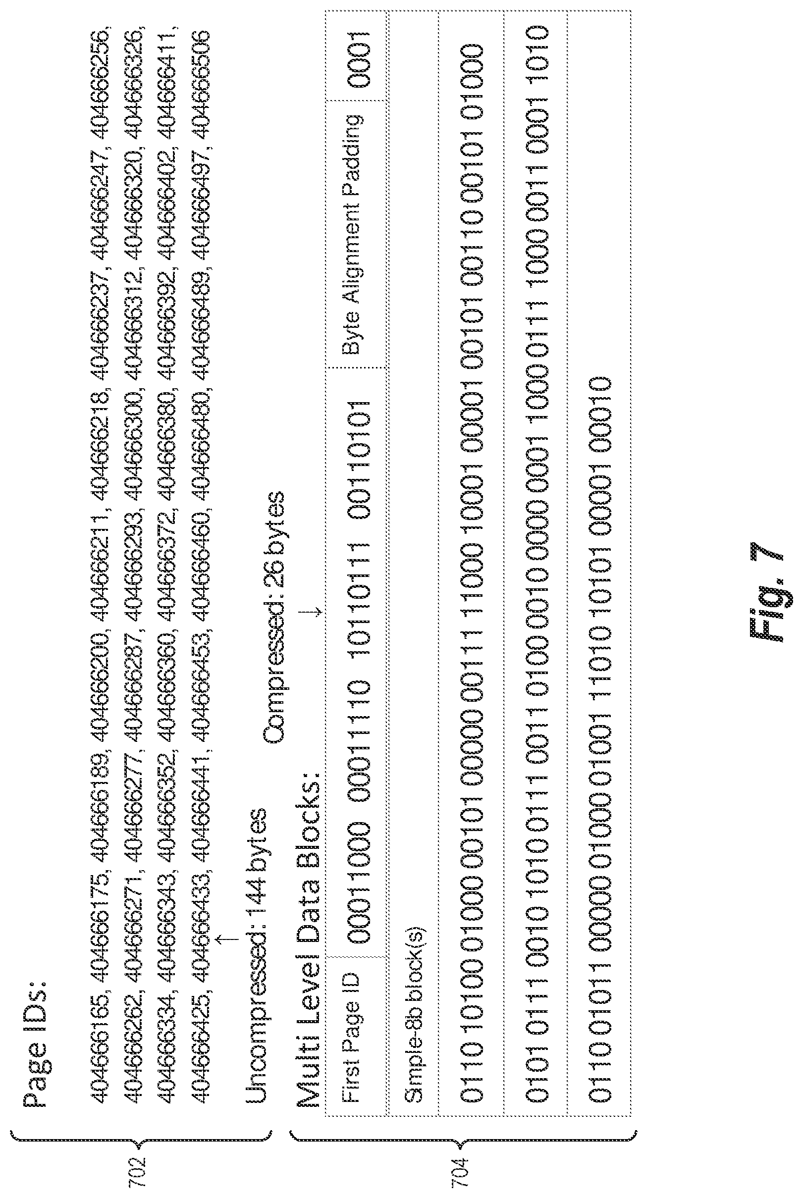 Patent US12321379 Figure 8 – Generating and compressing data blocks for efficient browse structures