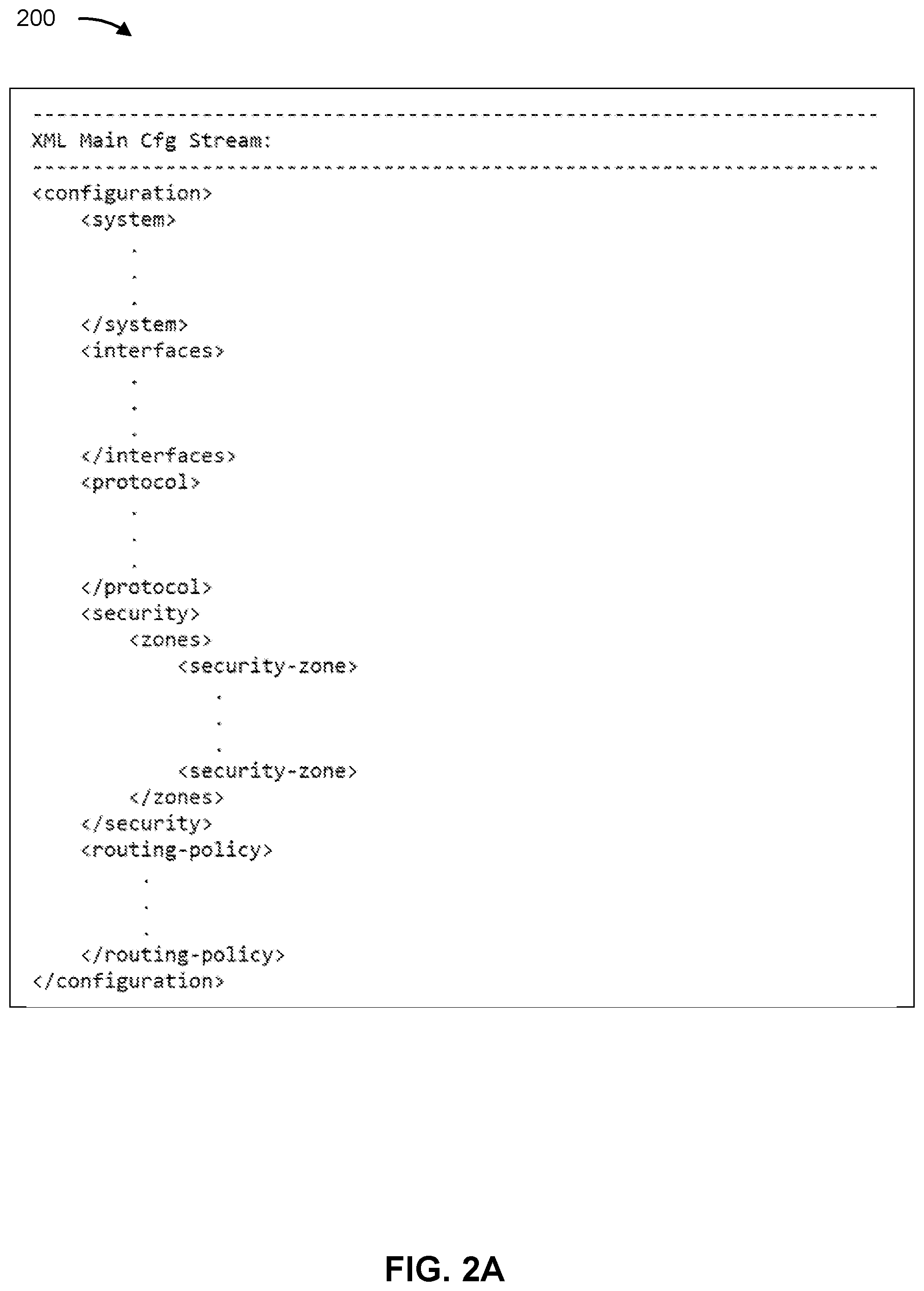 Patent US12321386 Figure 5 – Generating XML configuration sub-streams based on an XML configuration stream and a metadata tree associated with the XML configuration stream