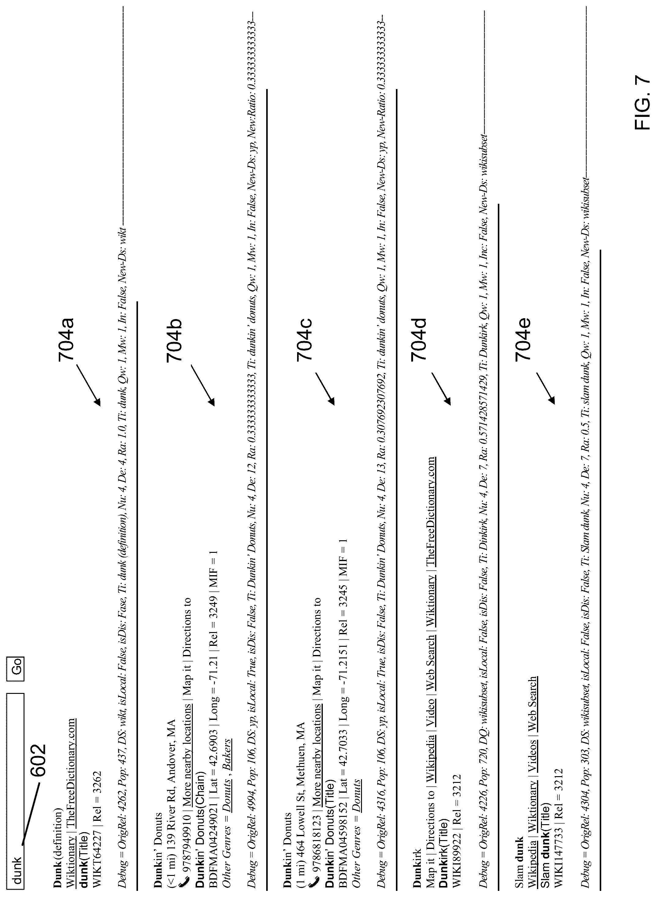 Patent US12321400 Figure 7 – Method of and system for conducting personalized federated search and presentation of results therefrom