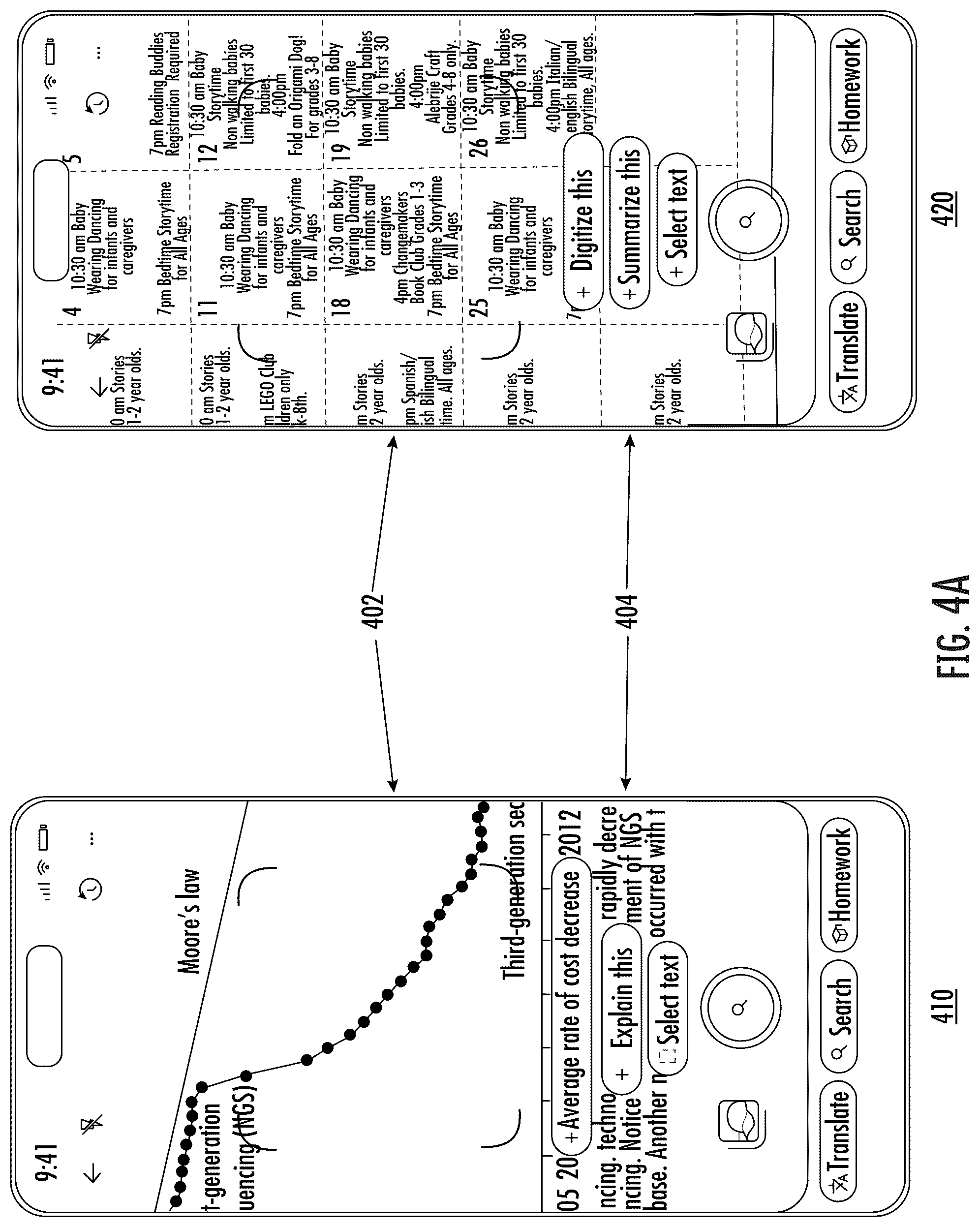 Patent US12321401 Figure 4 – Multimodal query prediction
