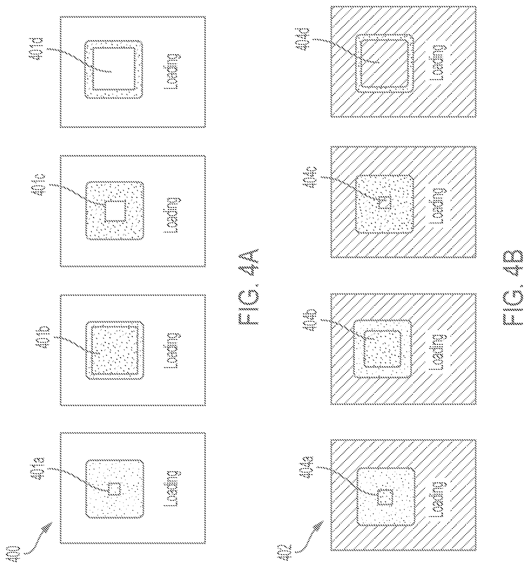 Patent US12321411 Figure 4 – Loading animation with shape that grows from within from central point