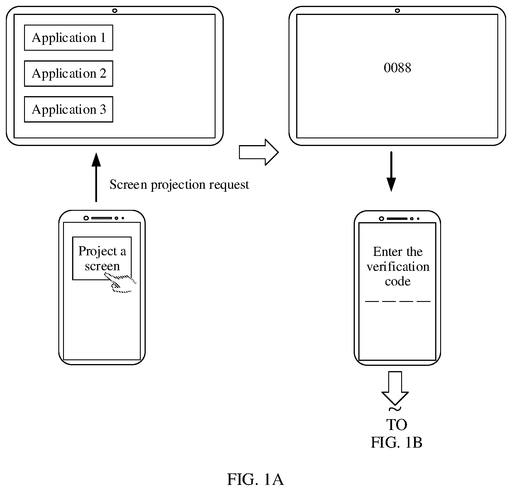 Patent US12321425 — Identity verification method and apparatus, and electronic device — Figure 1
