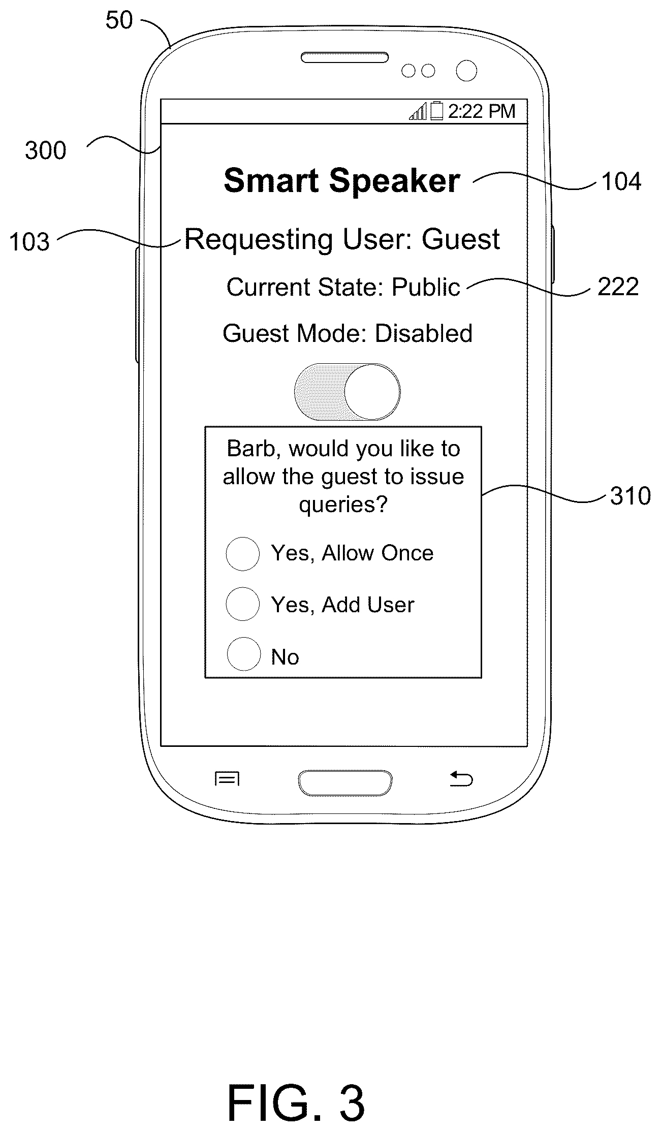 Patent US12321433 Figure 4 – Adaptive guest mode for portable speakers