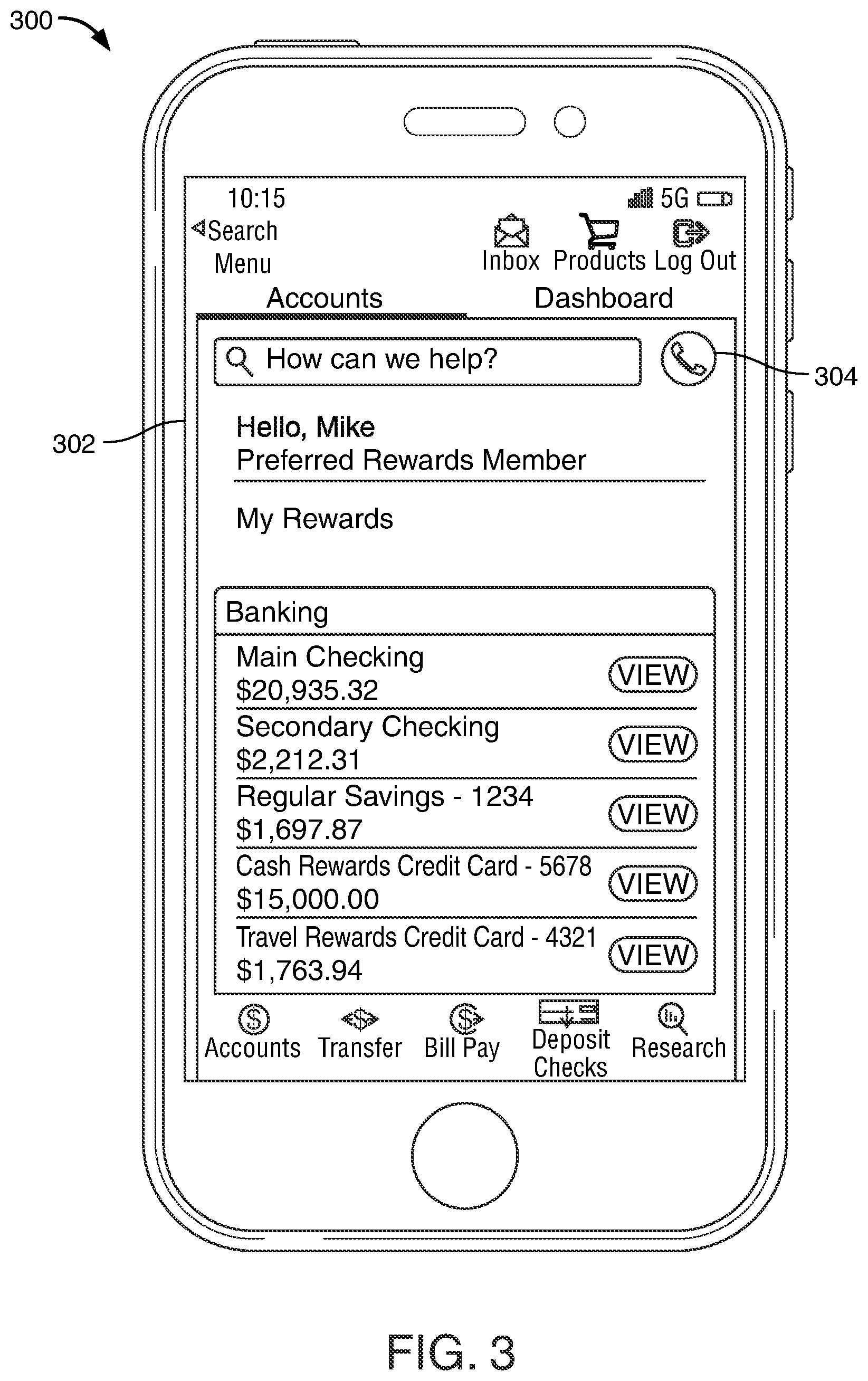 Patent US12321439 Figure 3 – Real-time cross-channel reverse authentication
